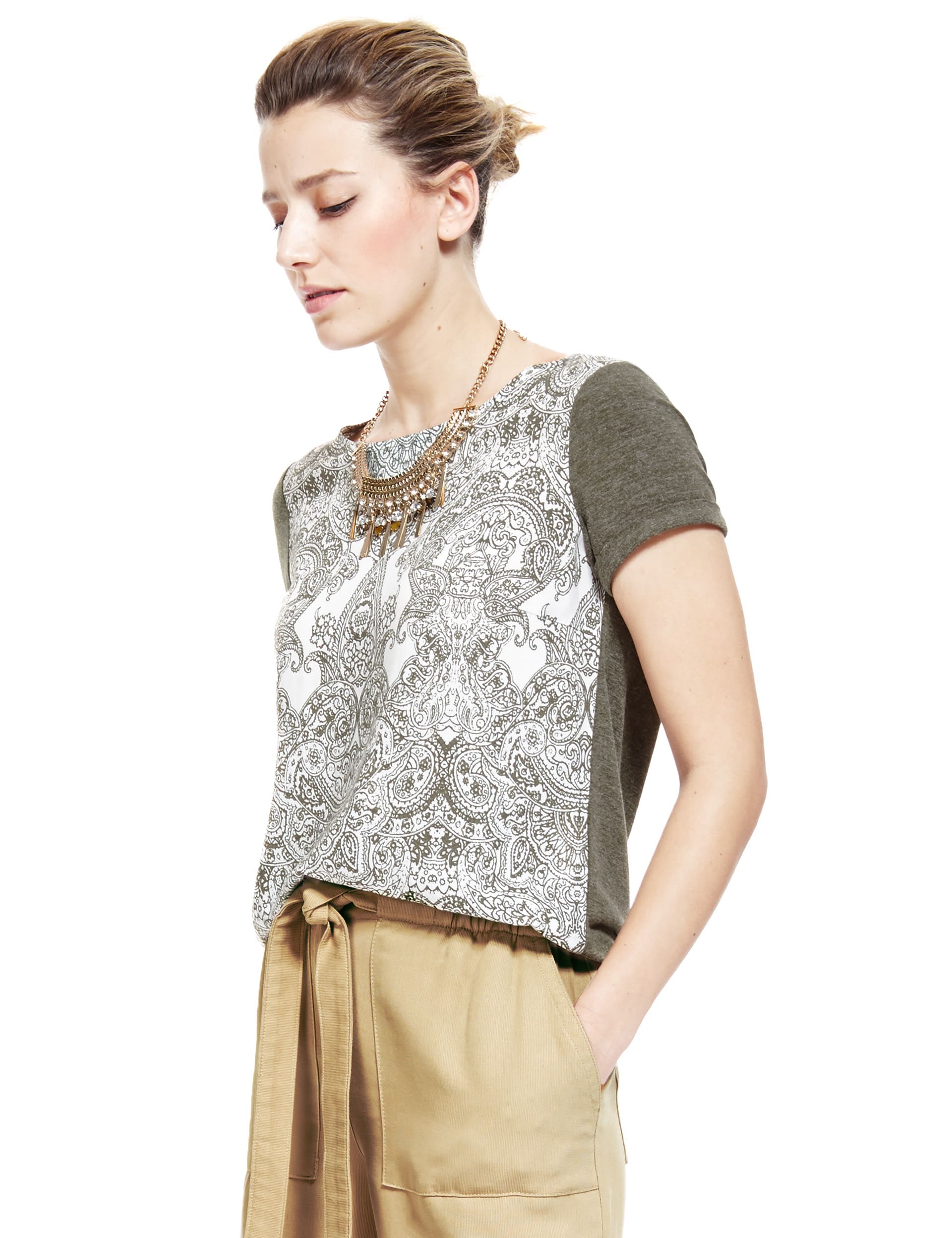Mirror Placement Print Short Sleeve T-Shirt Image 2 of 4
