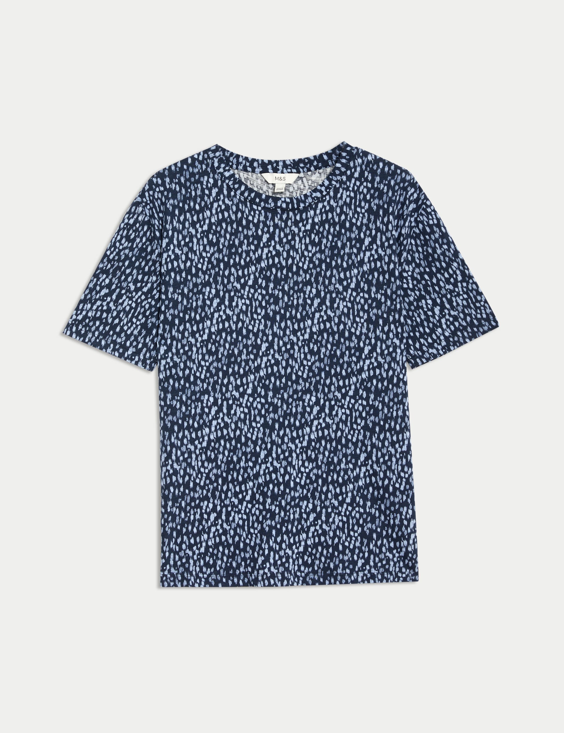 Cotton Modal Blend Printed T-Shirt