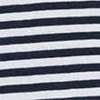 Pure Cotton Striped Slim Fit T-Shirt - navymix