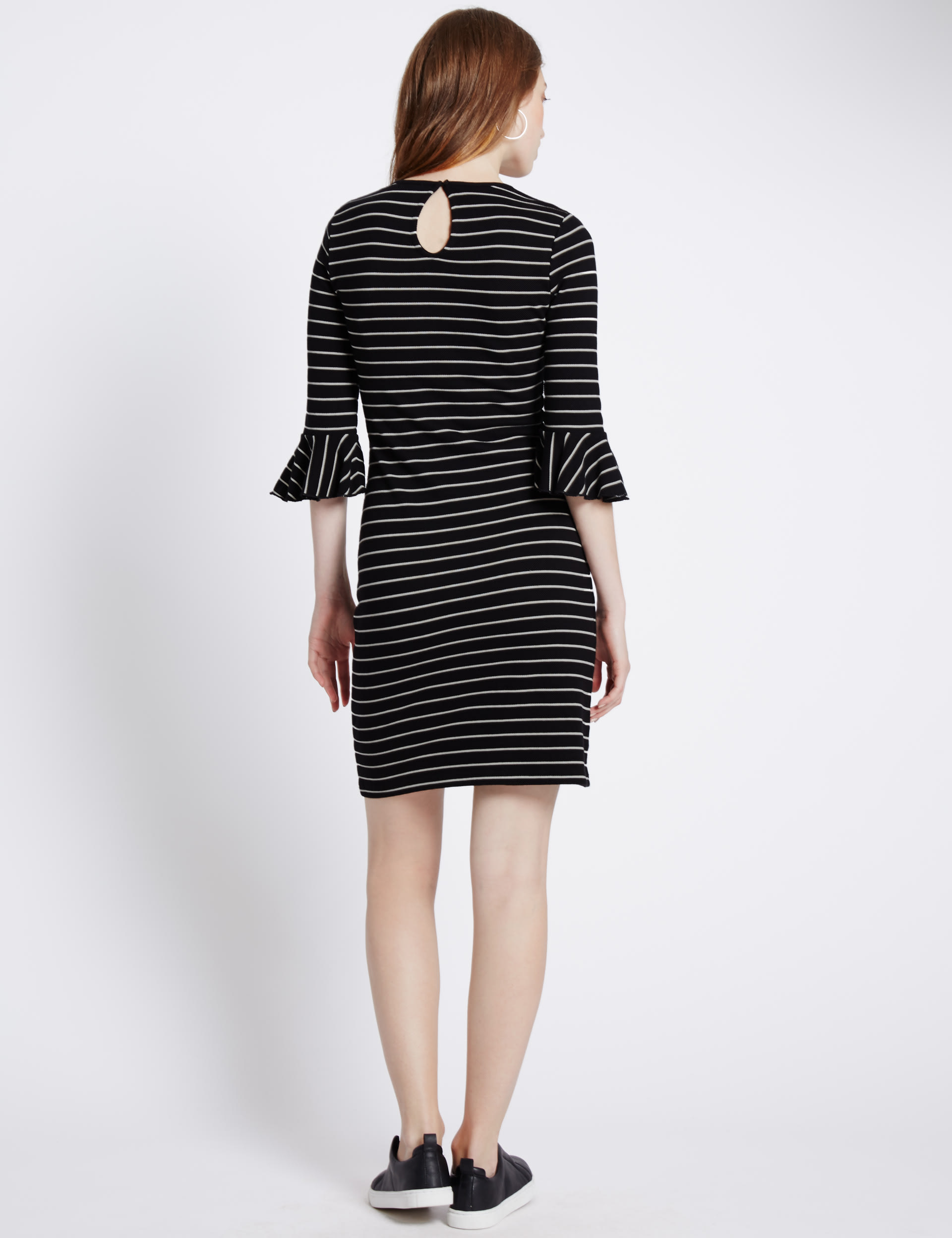 Frillcuff Sleeve Dress Image 2 of 4