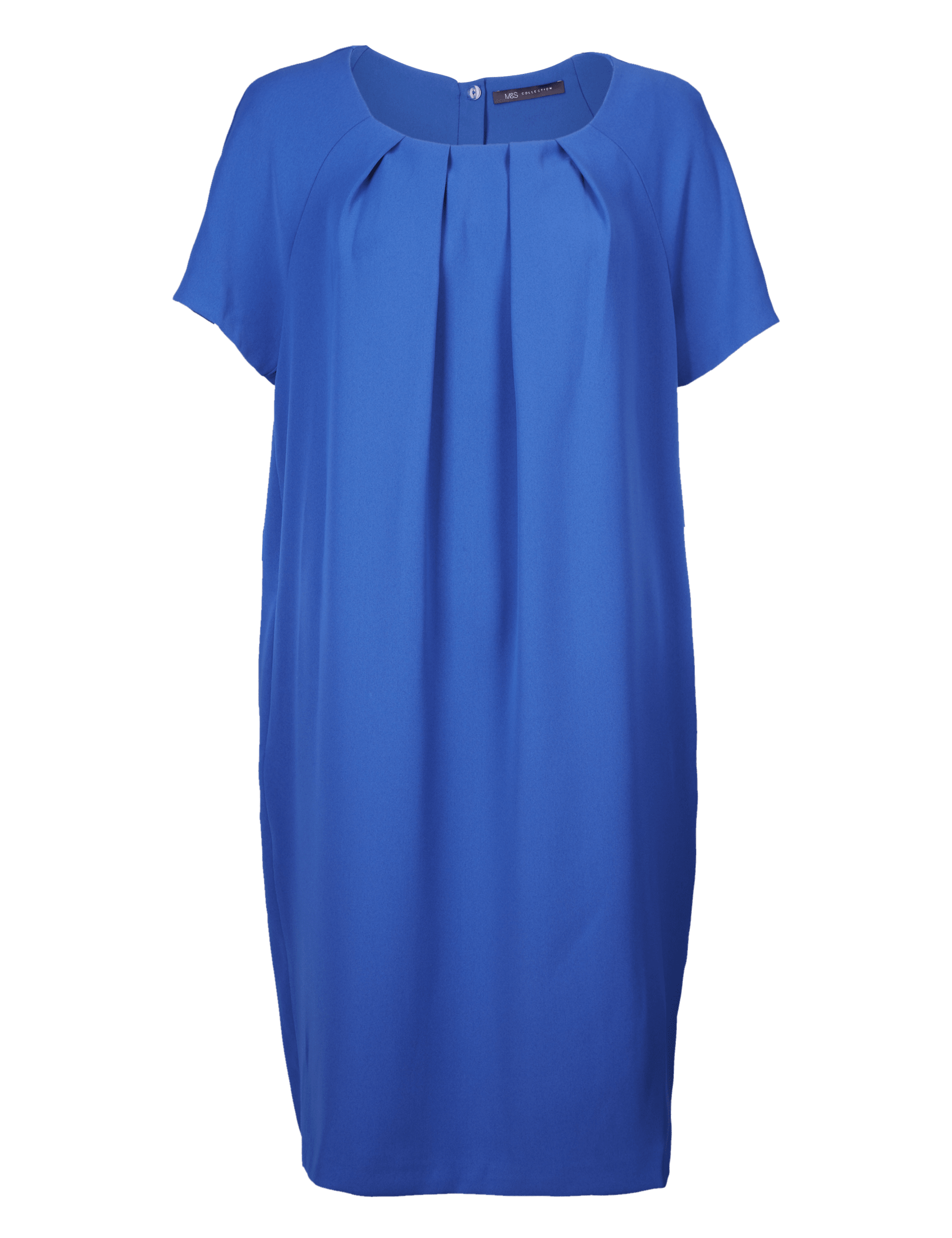 Pleated Neckline Tunic Dress Image 2 of 4