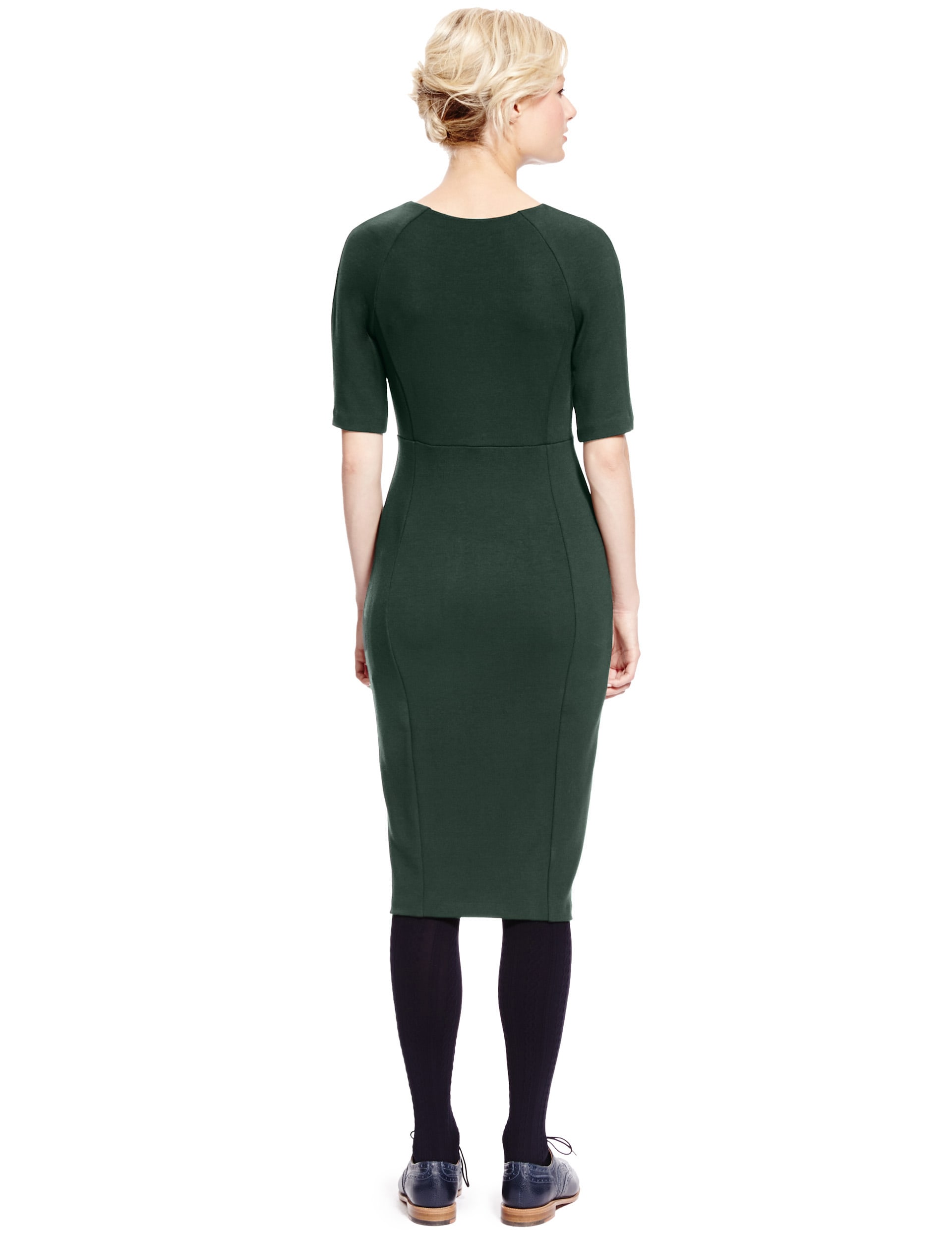 Best of British Panelled Bodycon Dress Image 2 of 4