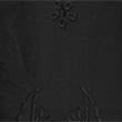 Pure Cotton Broderie Midi Skirt - black