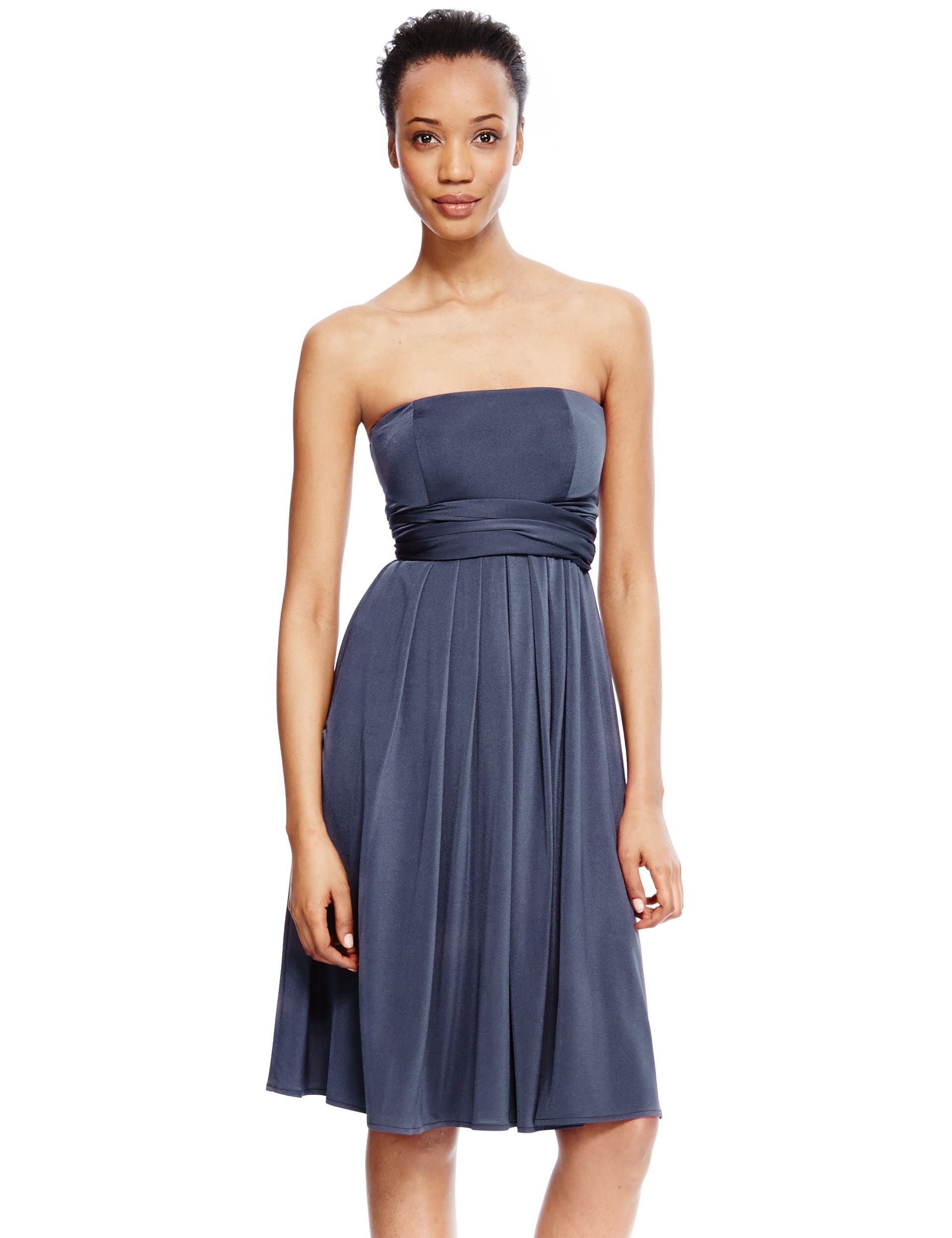 Multiway Bodice Skater Bridesmaid Dress ONLINE ONLY M S Collection M S