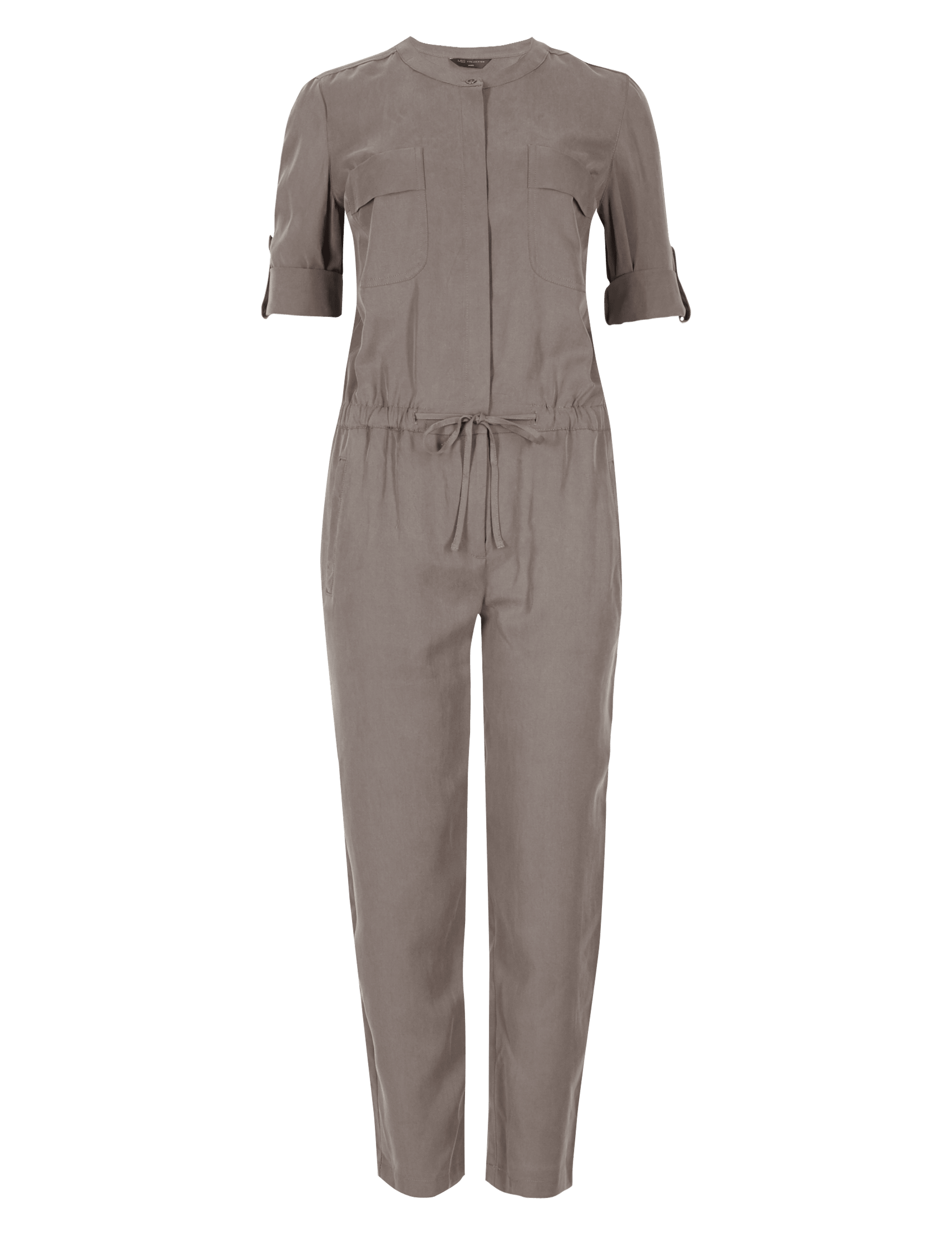 3/4 Sleeve Jumpsuit Image 2 of 6