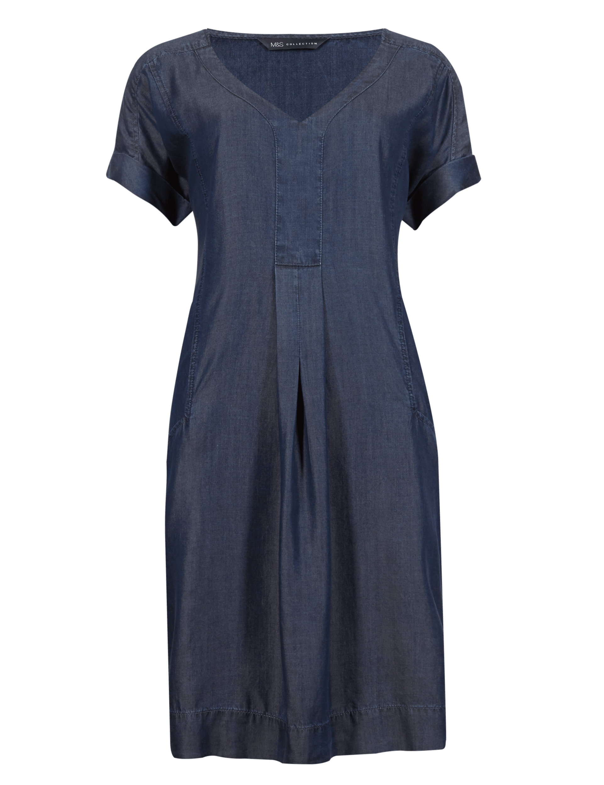 Twin Pockets Tunic Dress Image 2 of 4
