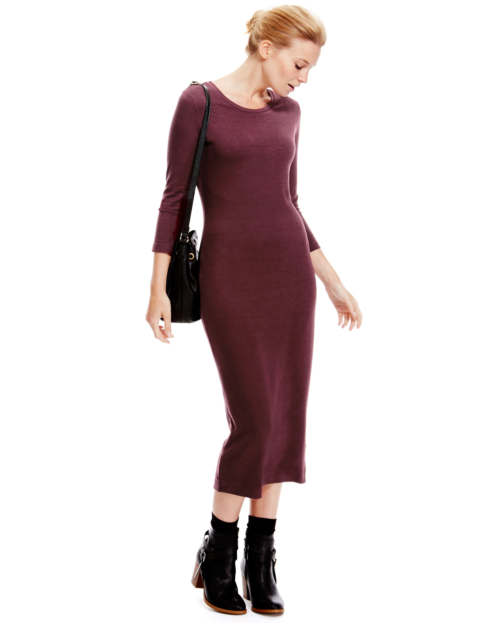 Cosy Tube Bodycon Dress Image 2 of 4