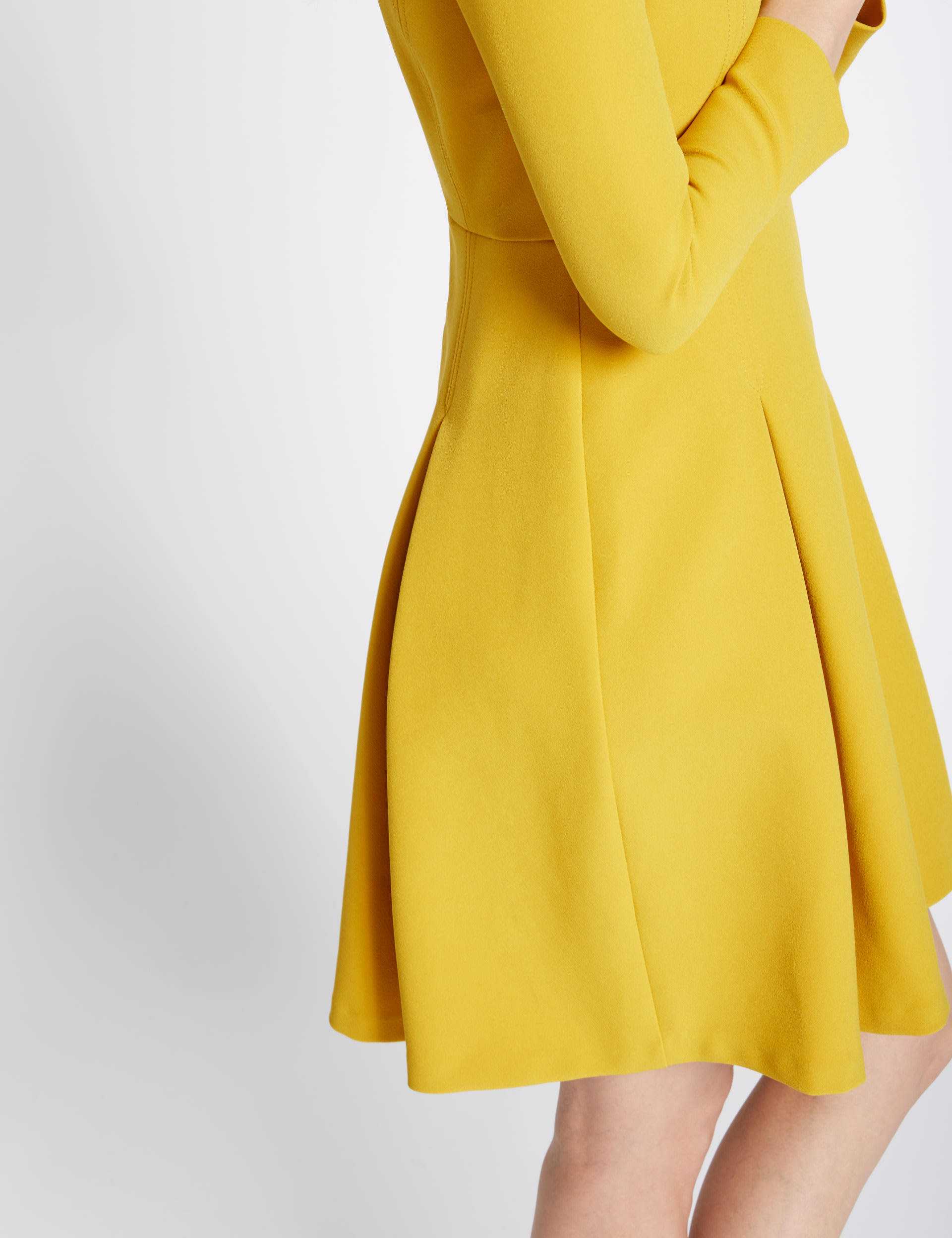 Flared Long Sleeve Skater Dress Image 2 of 5