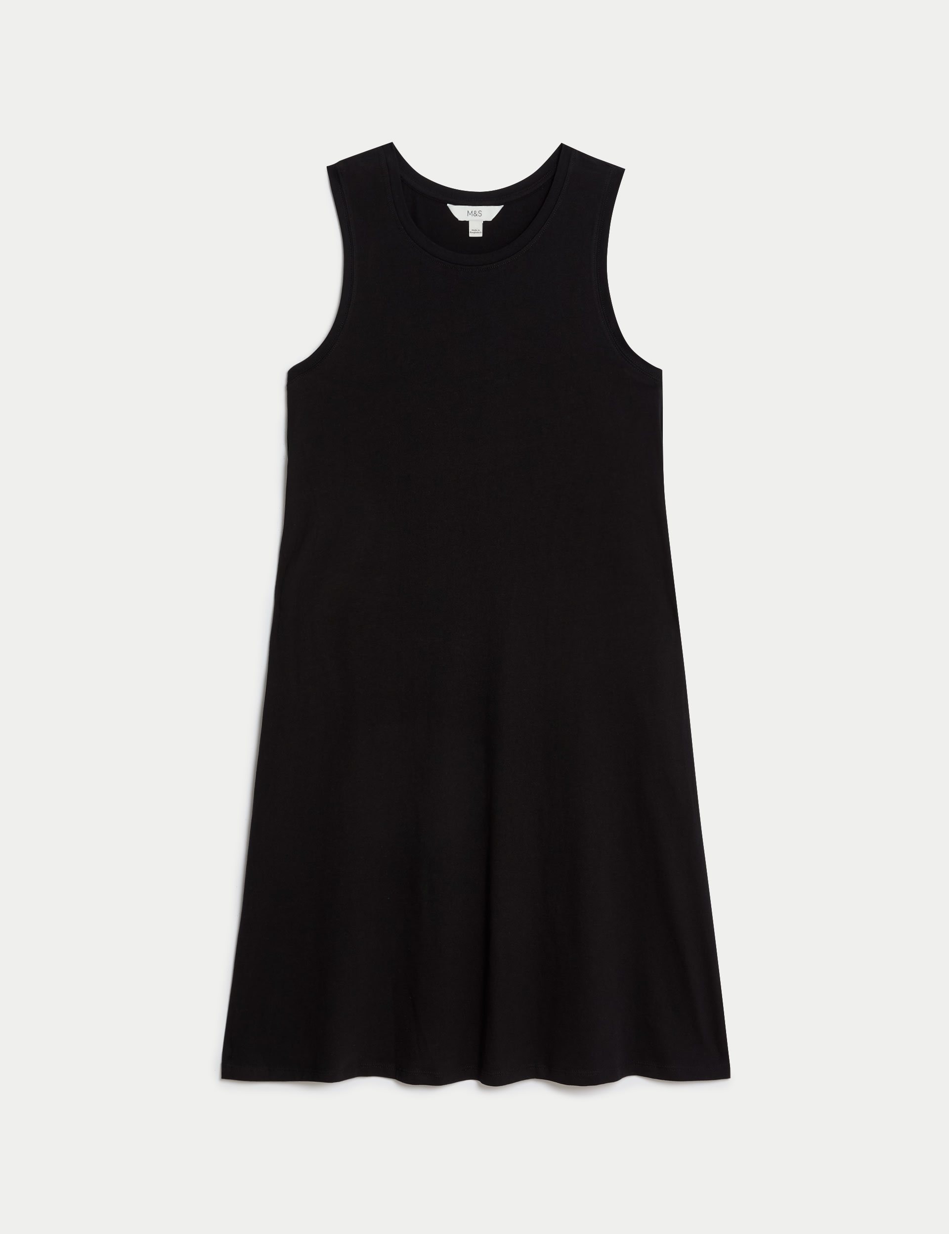 Pure Cotton Mini Smock Dress