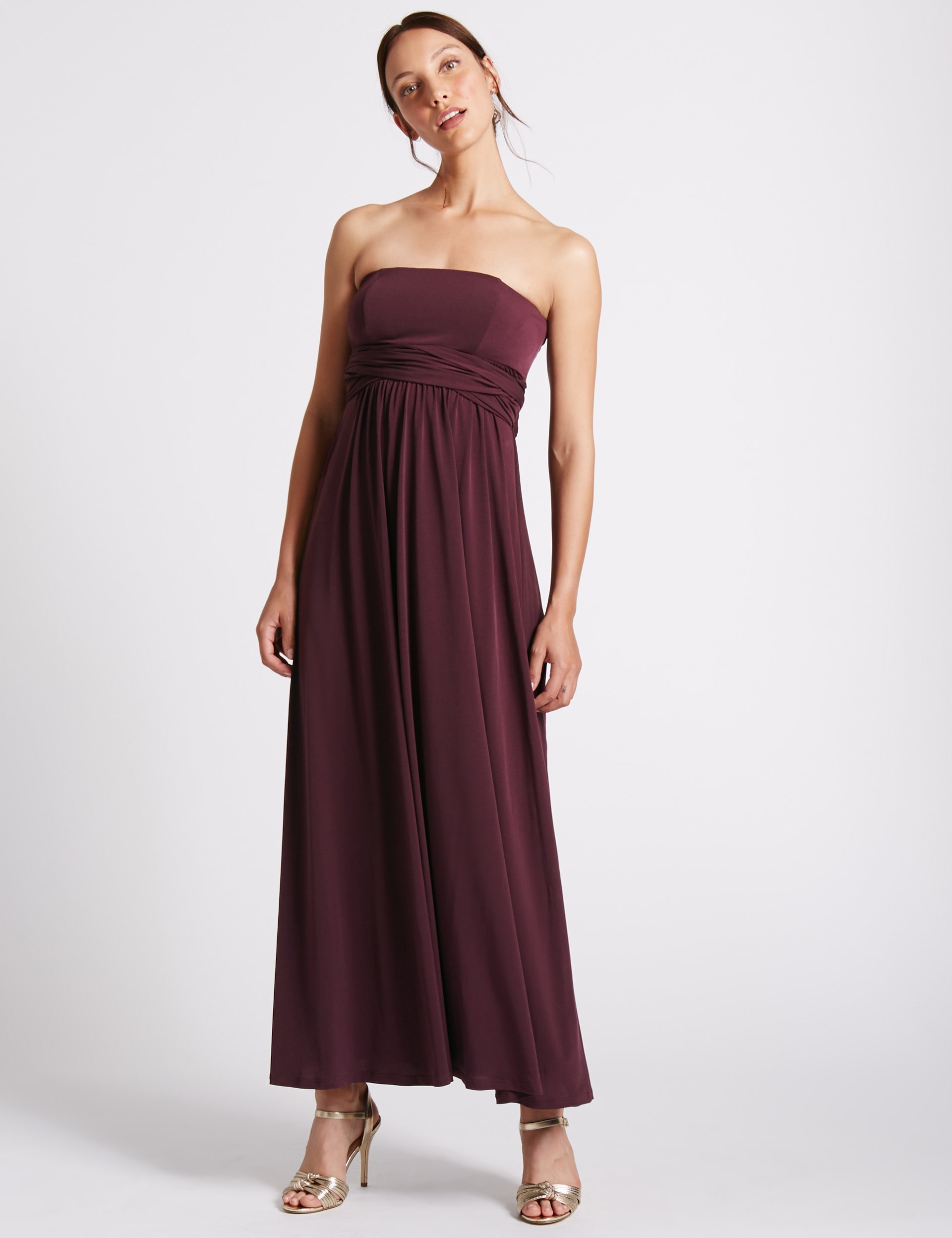 Multiway Strap Maxi Dress M S Collection M S