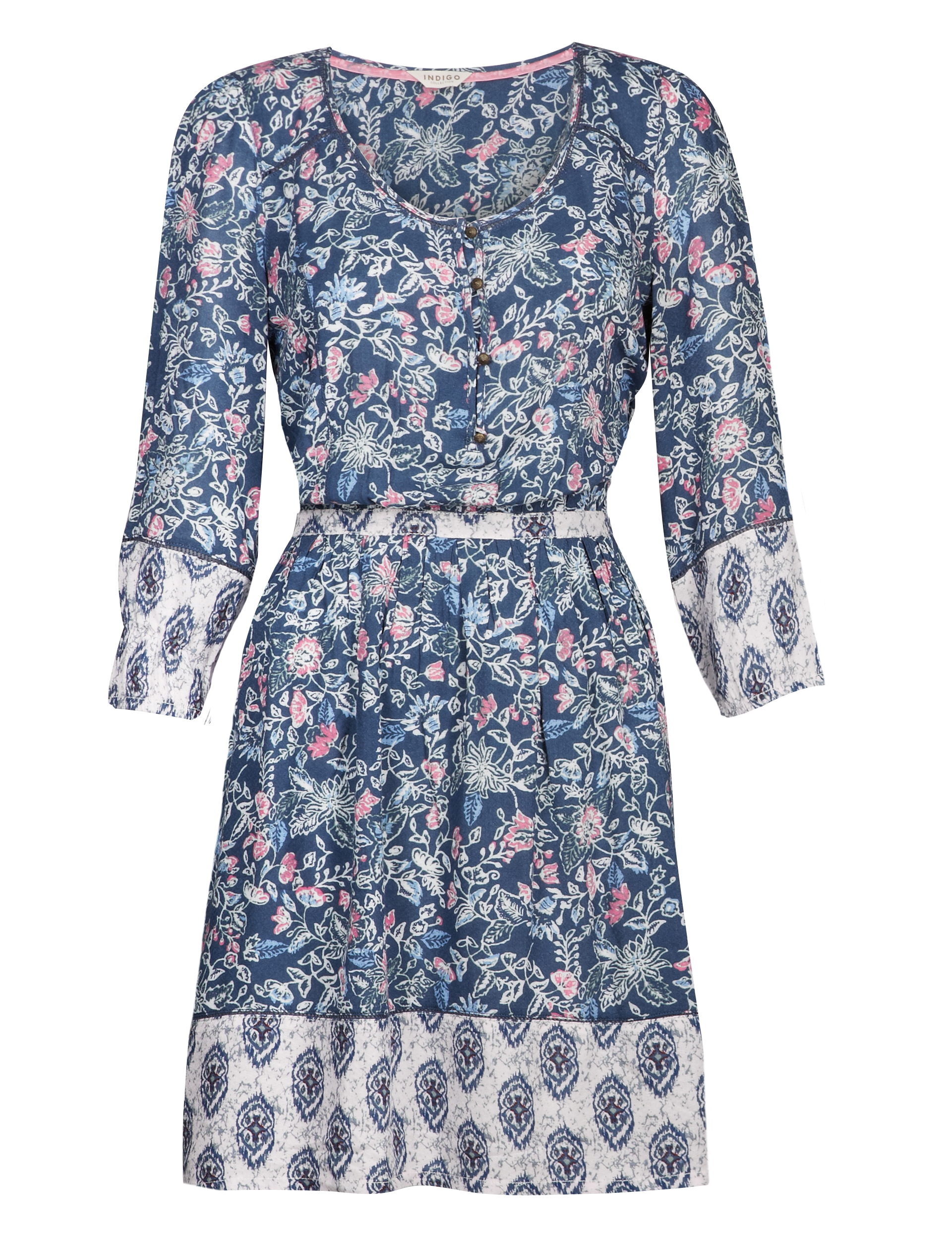Batik Print Dress Image 2 of 6