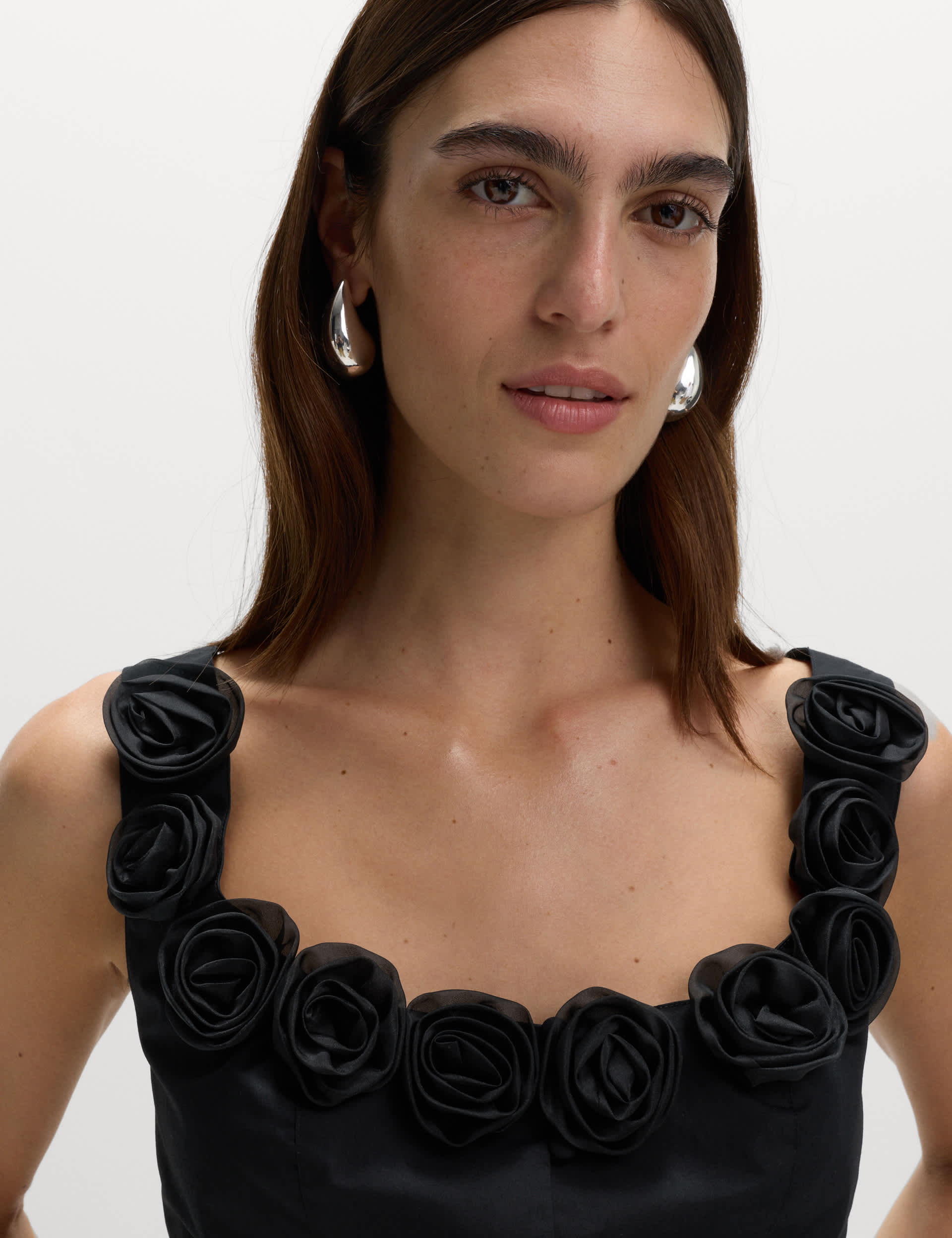 Meilani Corset Flower Off Shoulder Top