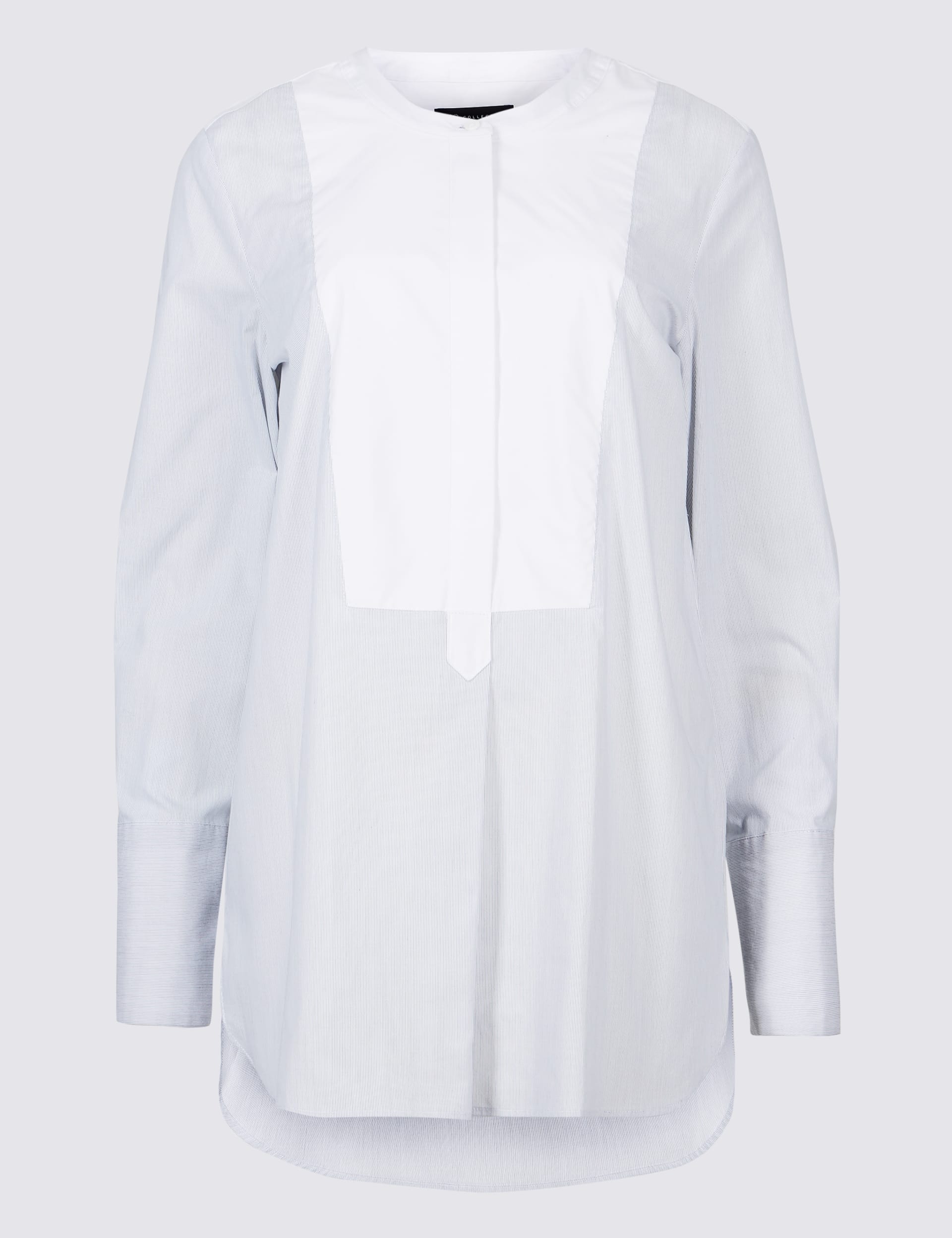 Pure Cotton Striped Long Sleeve Shirt Image 2 of 6
