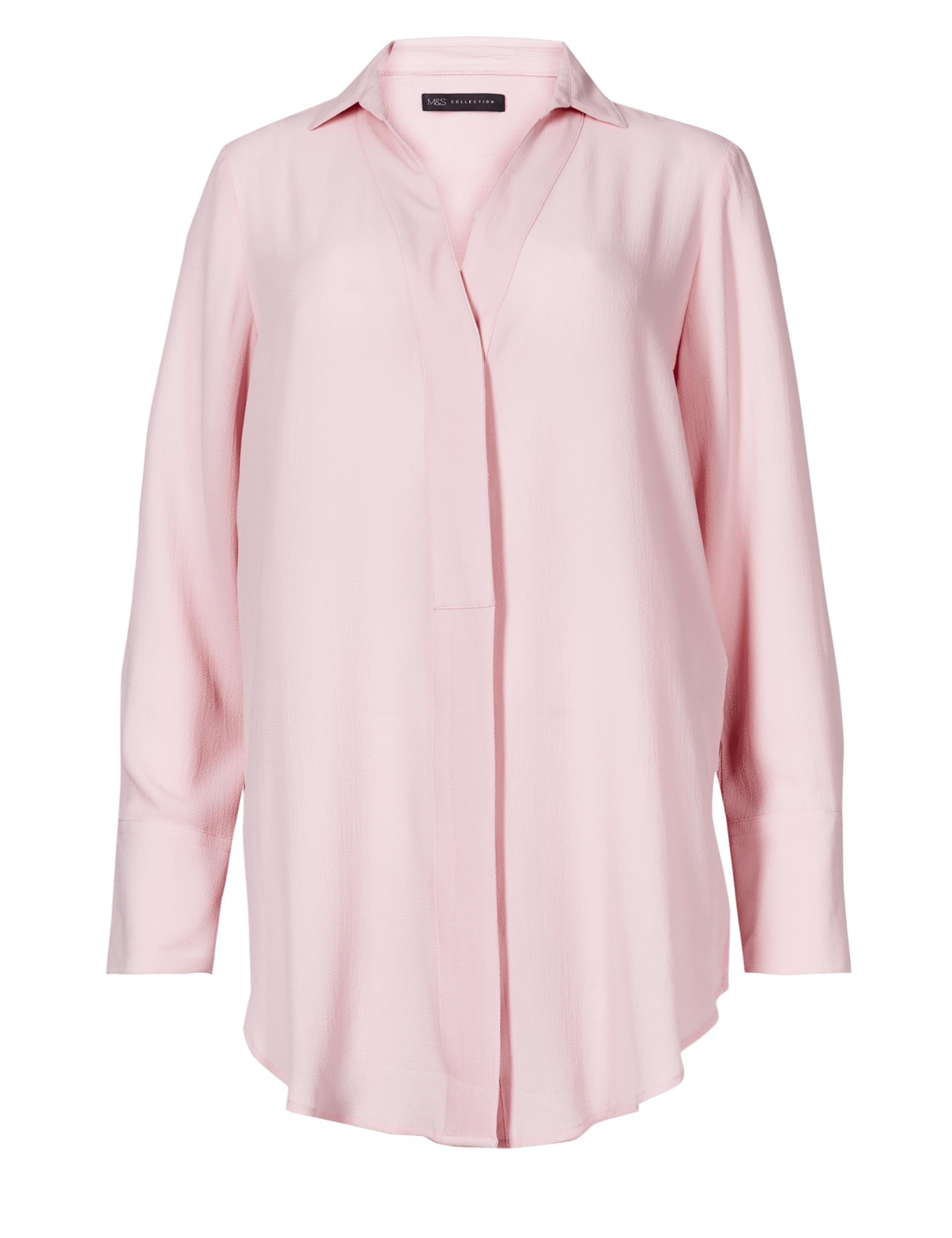Longline Long Sleeve Blouse Image 2 of 5