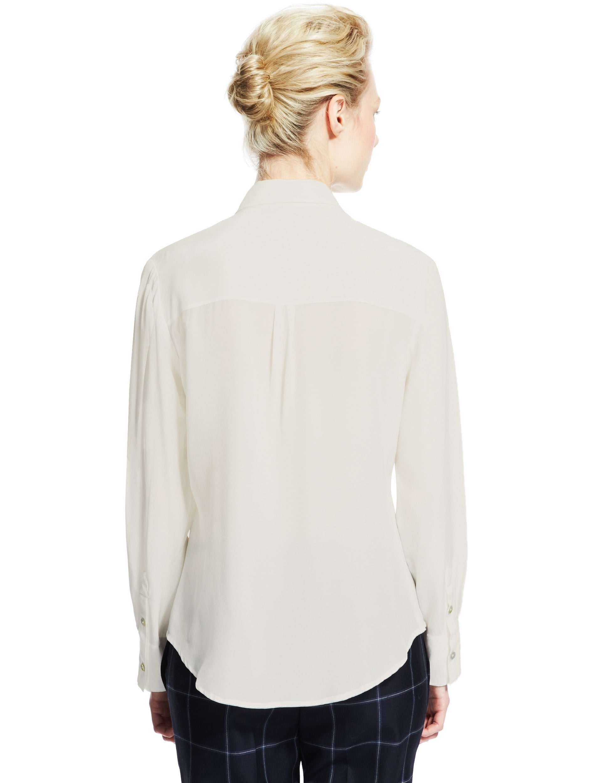 Best of British Pure Silk Shirt Image 2 of 5