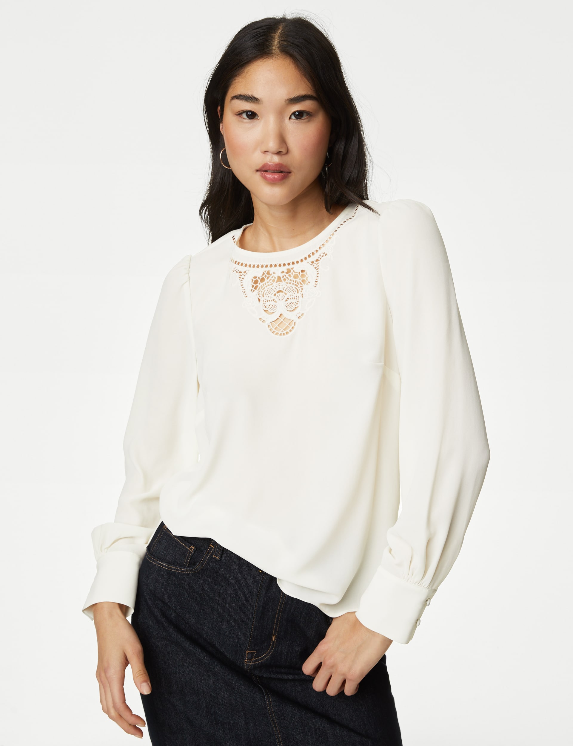 Embroidered Top | M&S Collection | M&S