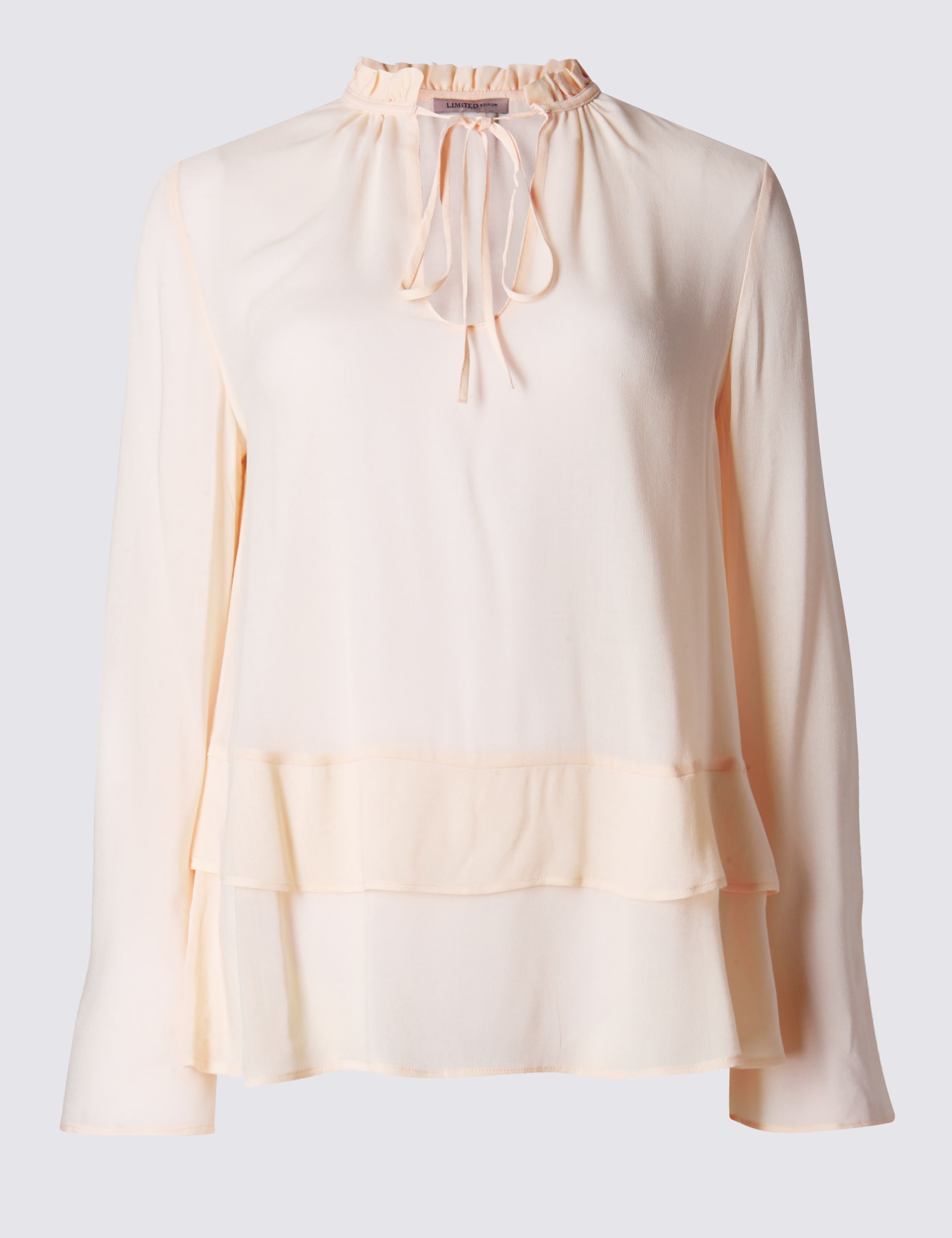 Ruffle Hem  Blouse Image 2 of 4
