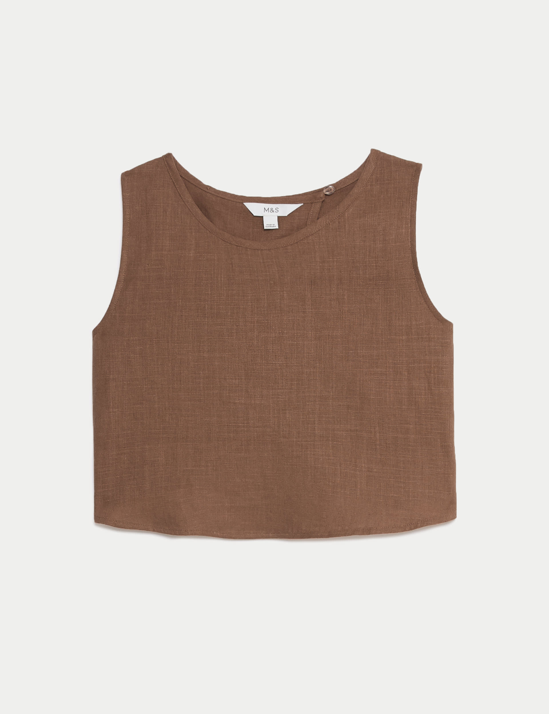 Linen Blend Cami Top