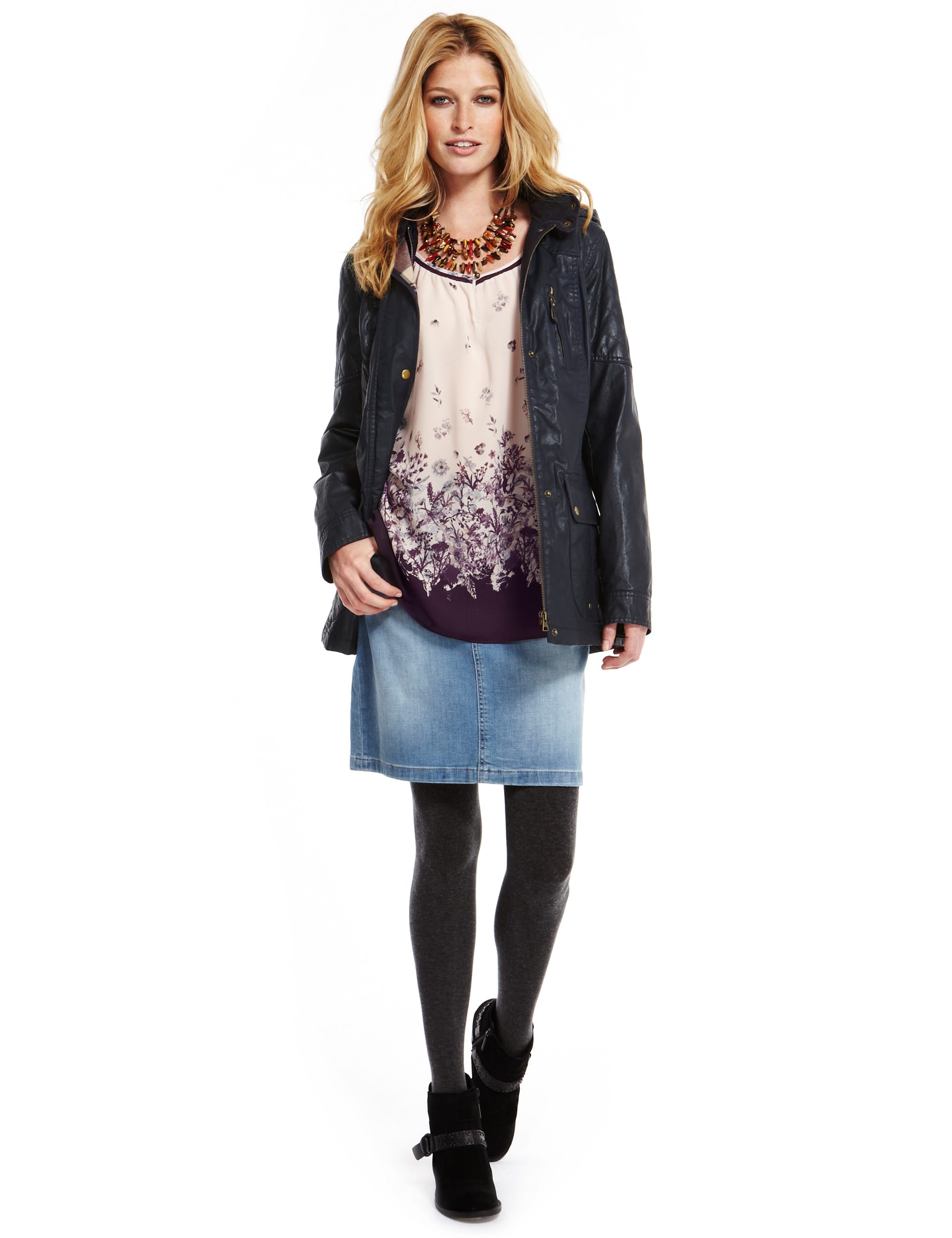 Boho Floral Blouse Image 2 of 5