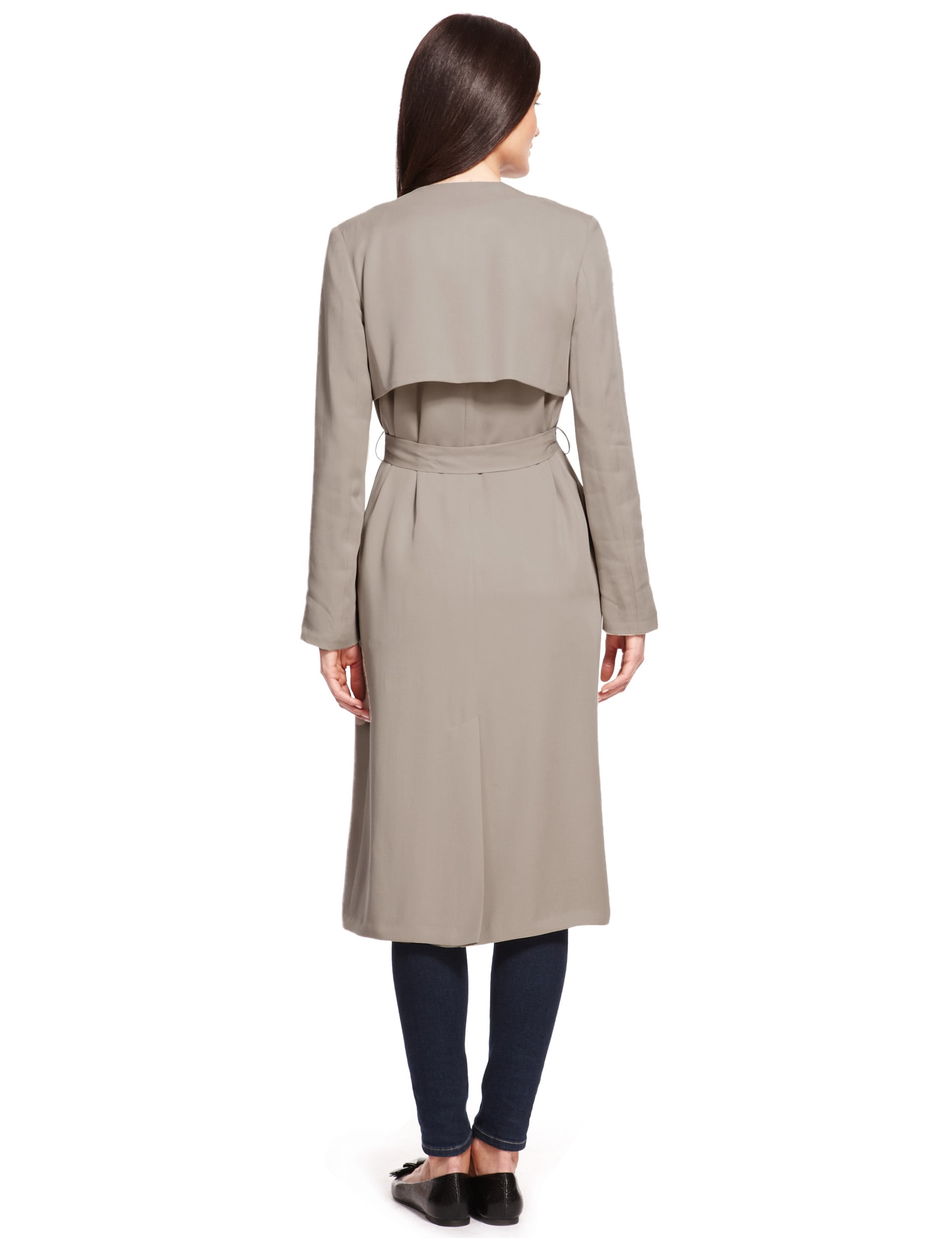Oversized Belted Duster Coat M S Collection M S