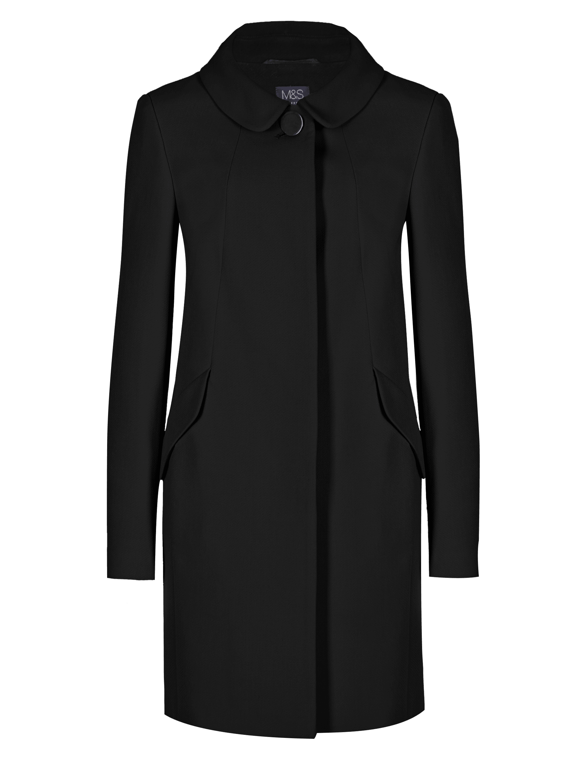 Peter Pan Collar Overcoat | M&S Collection | M&S