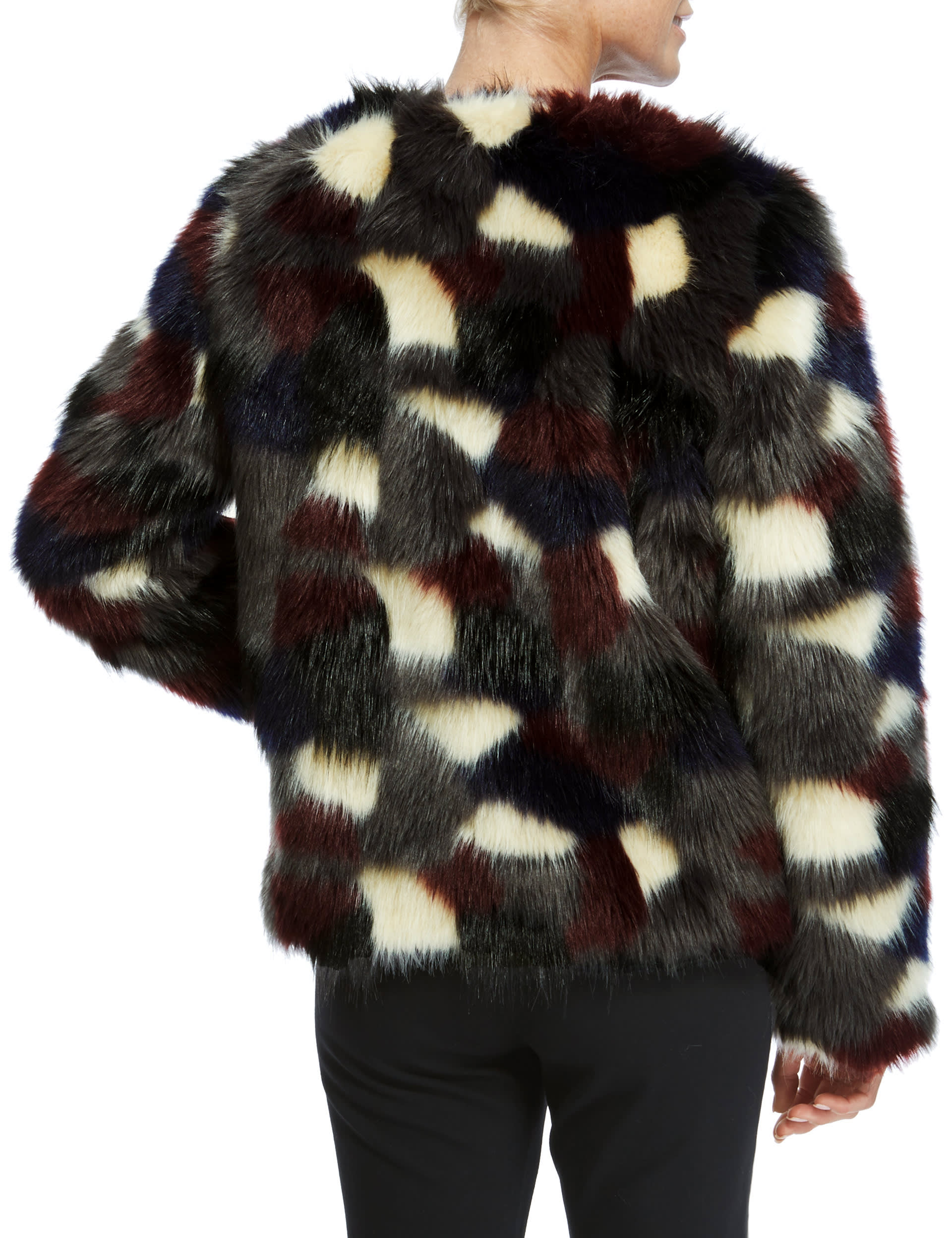Faux Fur Jacket Image 2 of 3