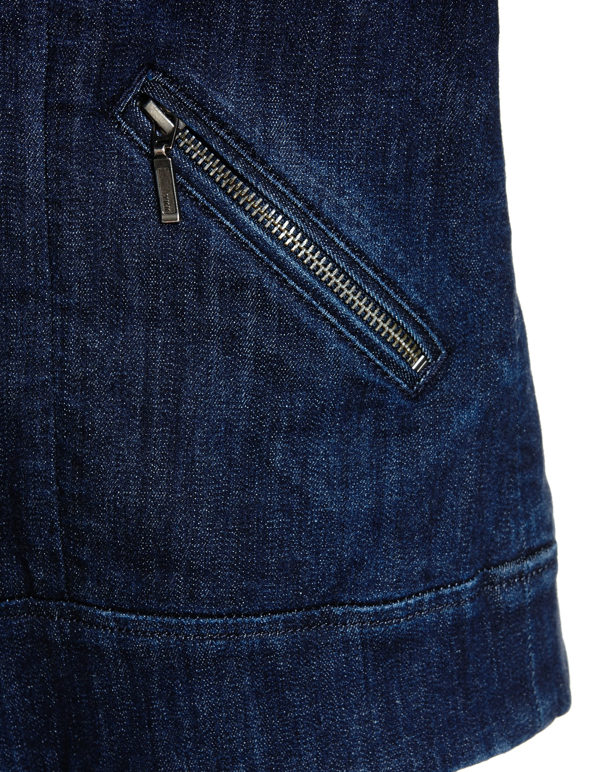 Denim Biker Jacket Image 2 of 4