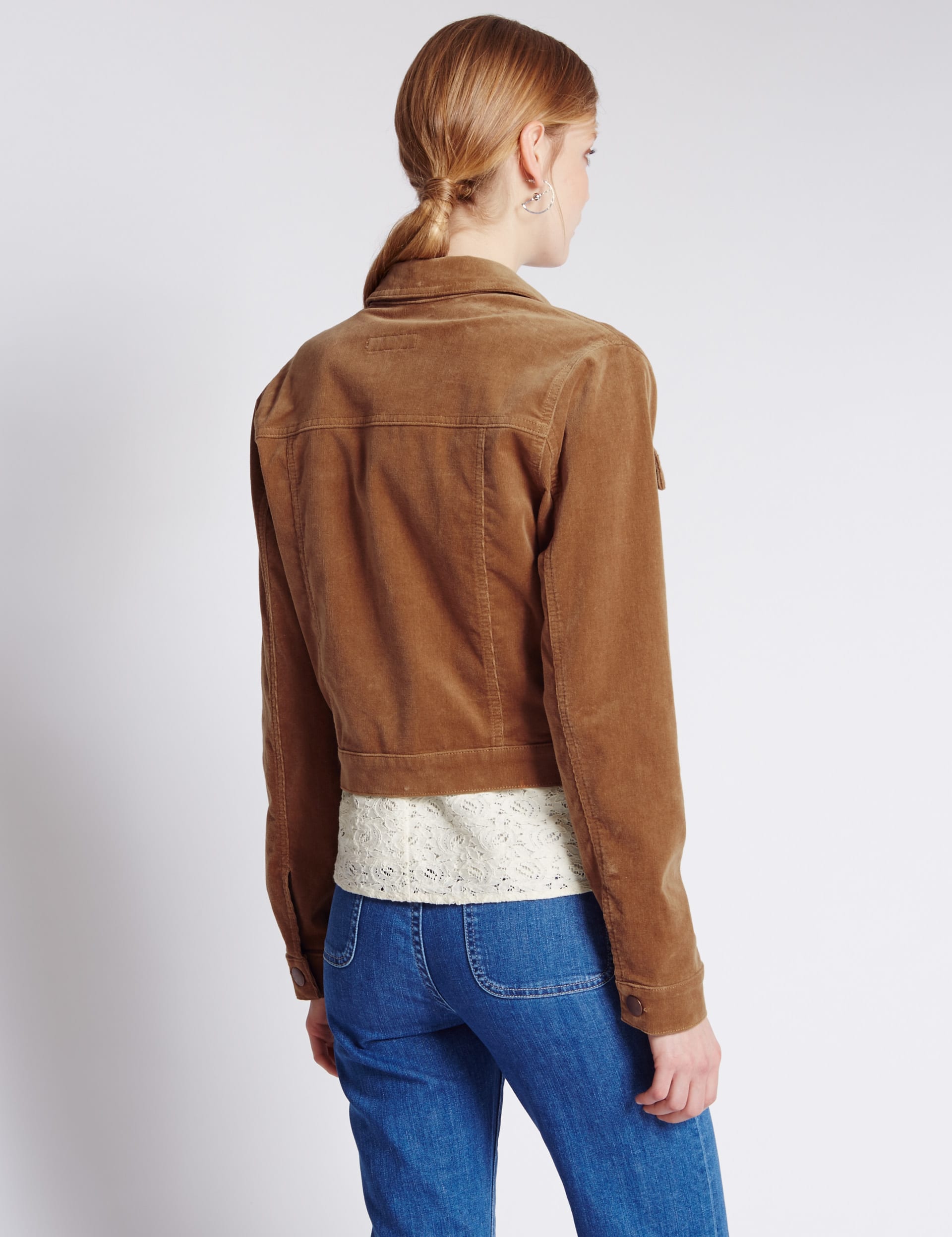 Cotton Rich Corduroy Jacket Image 2 of 3