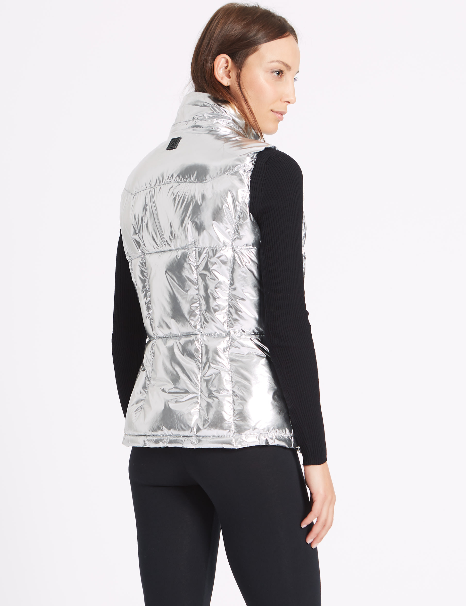 Metallic Padded Gilet with Stormwear™ | M&S Collection | M&S