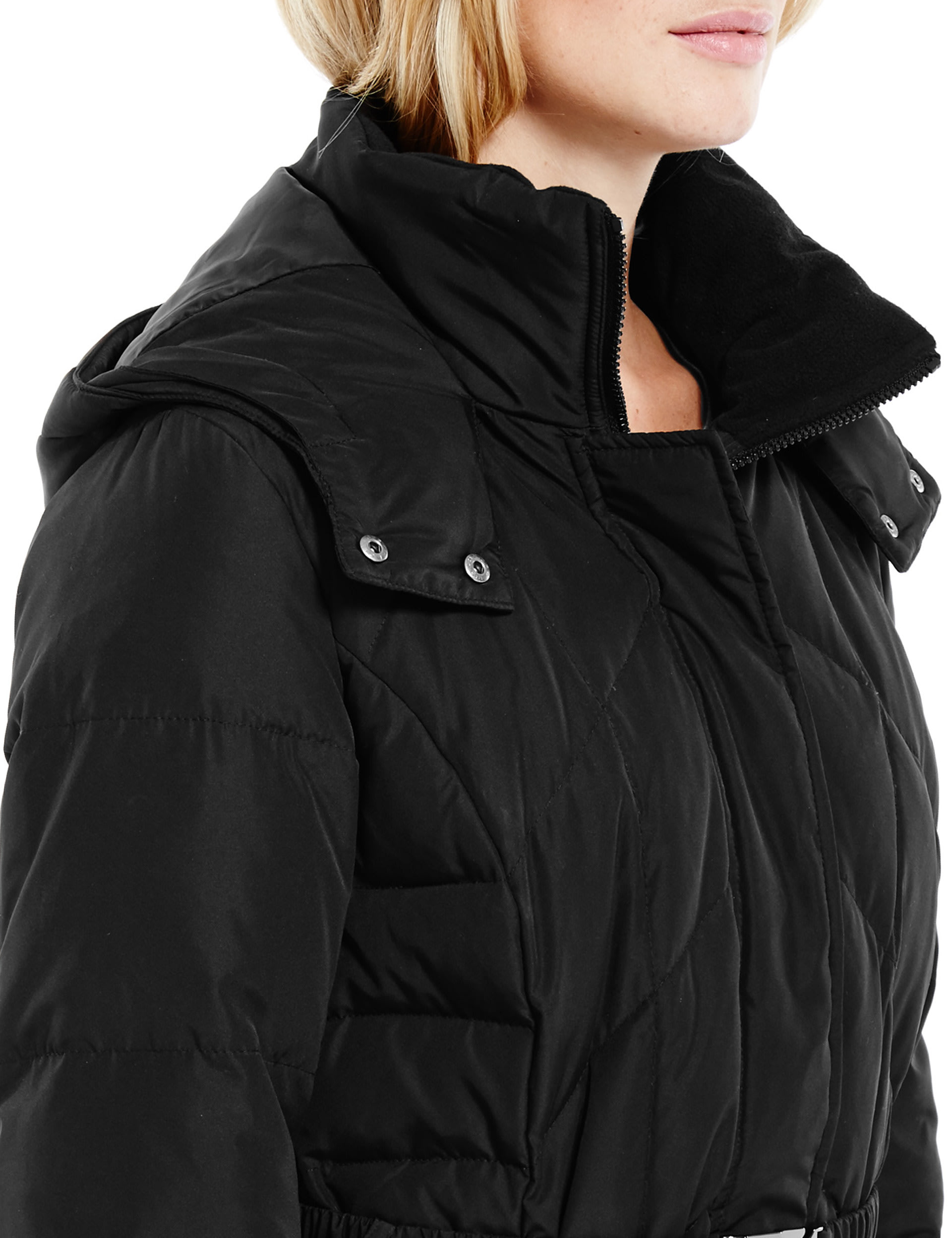 Hooded & Padded Coat with Stormwear™ Image 2 of 5