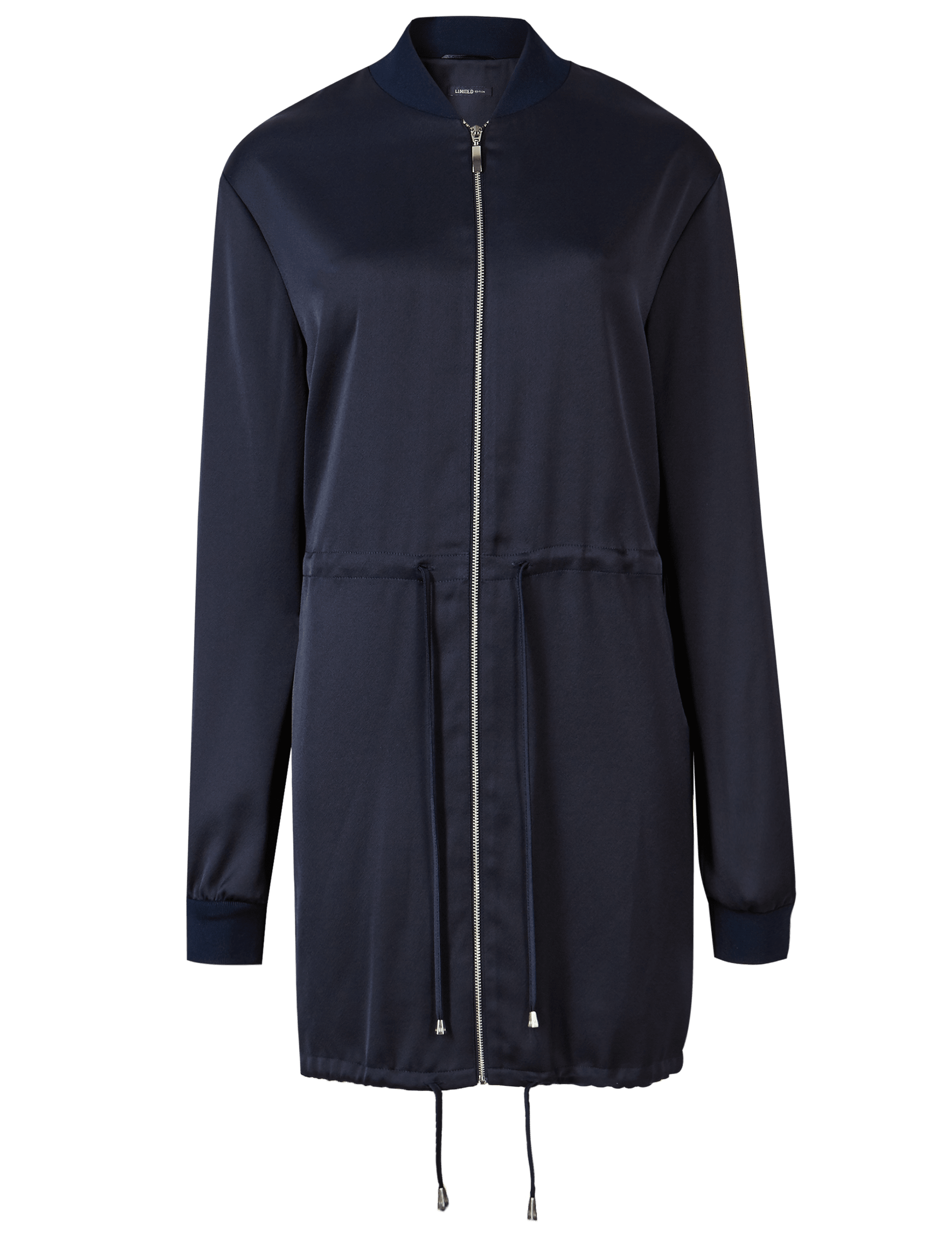 Soft Tie Bomber Jacket Image 2 of 6