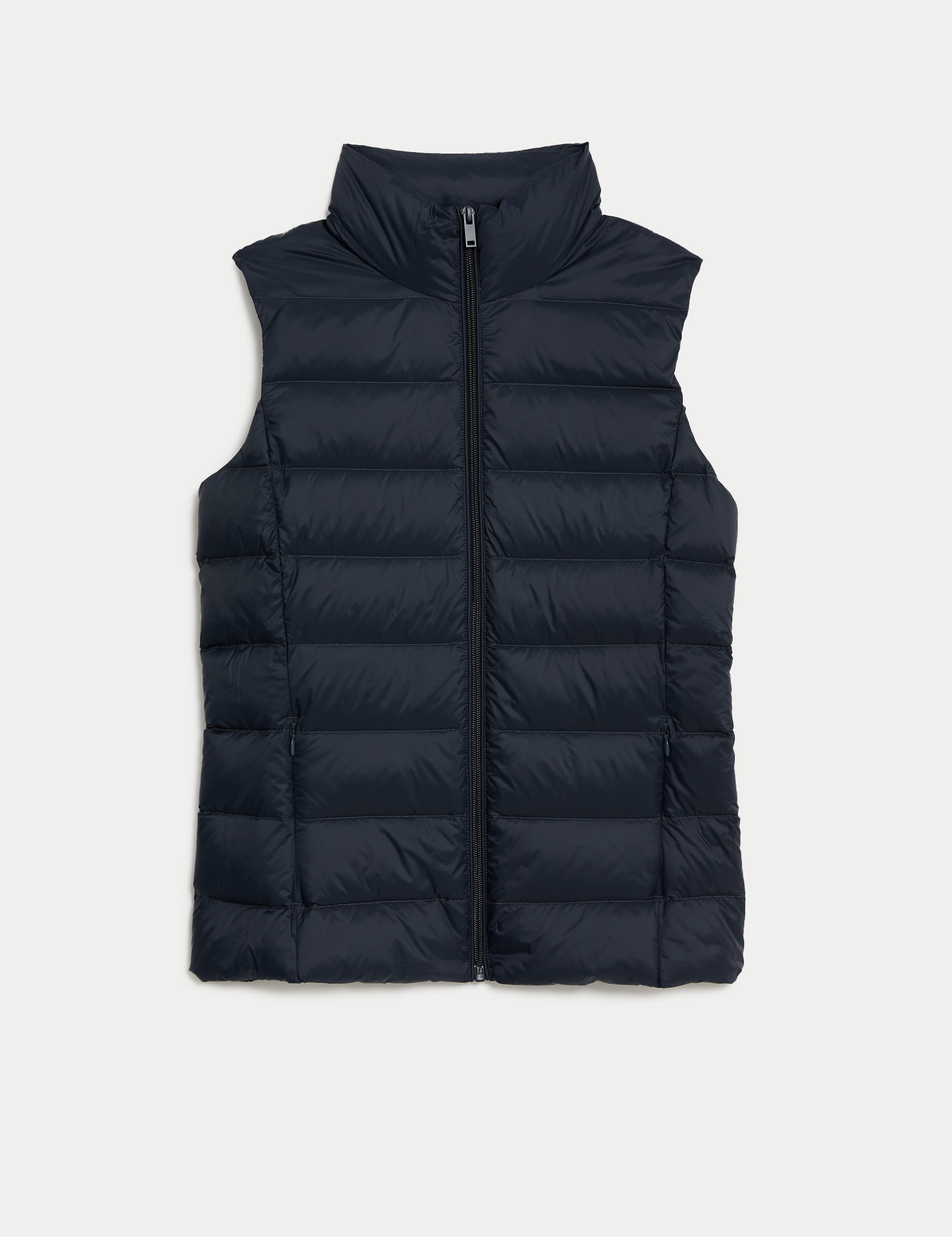 Feather & Down Quilted Packaway Puffer Gilet