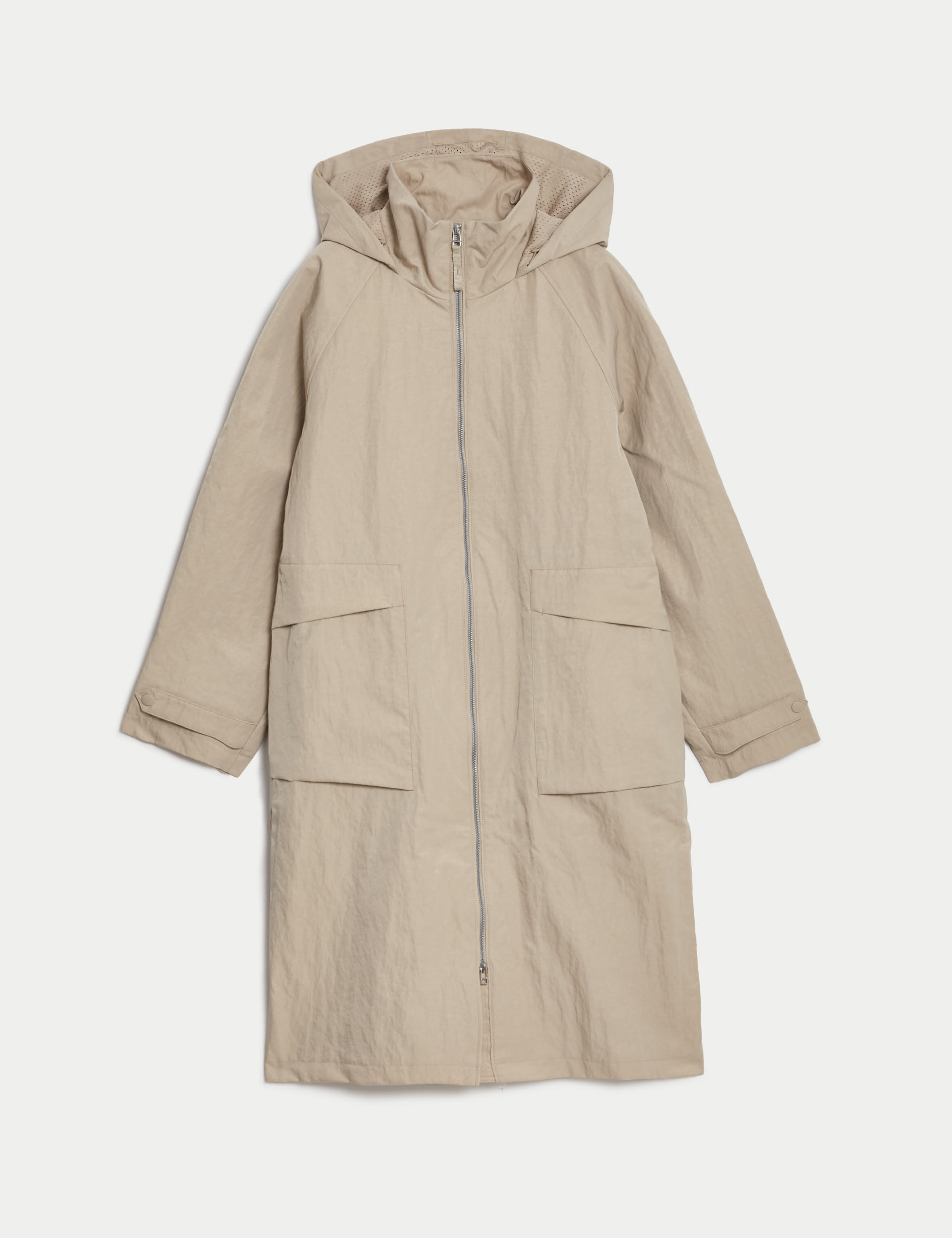 Stormwear™ Funnel Neck Longline Raincoat
