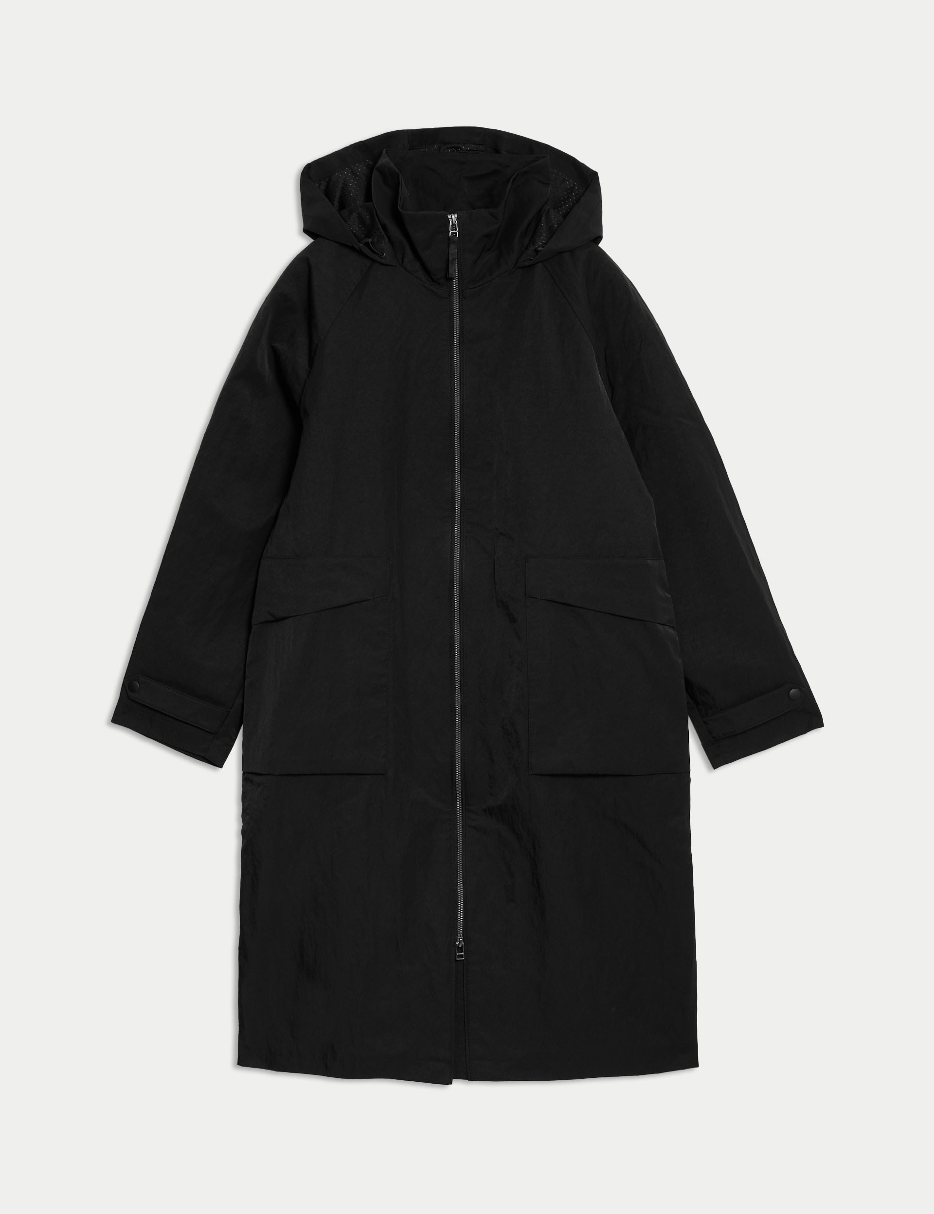 Stormwear™ Funnel Neck Longline Raincoat