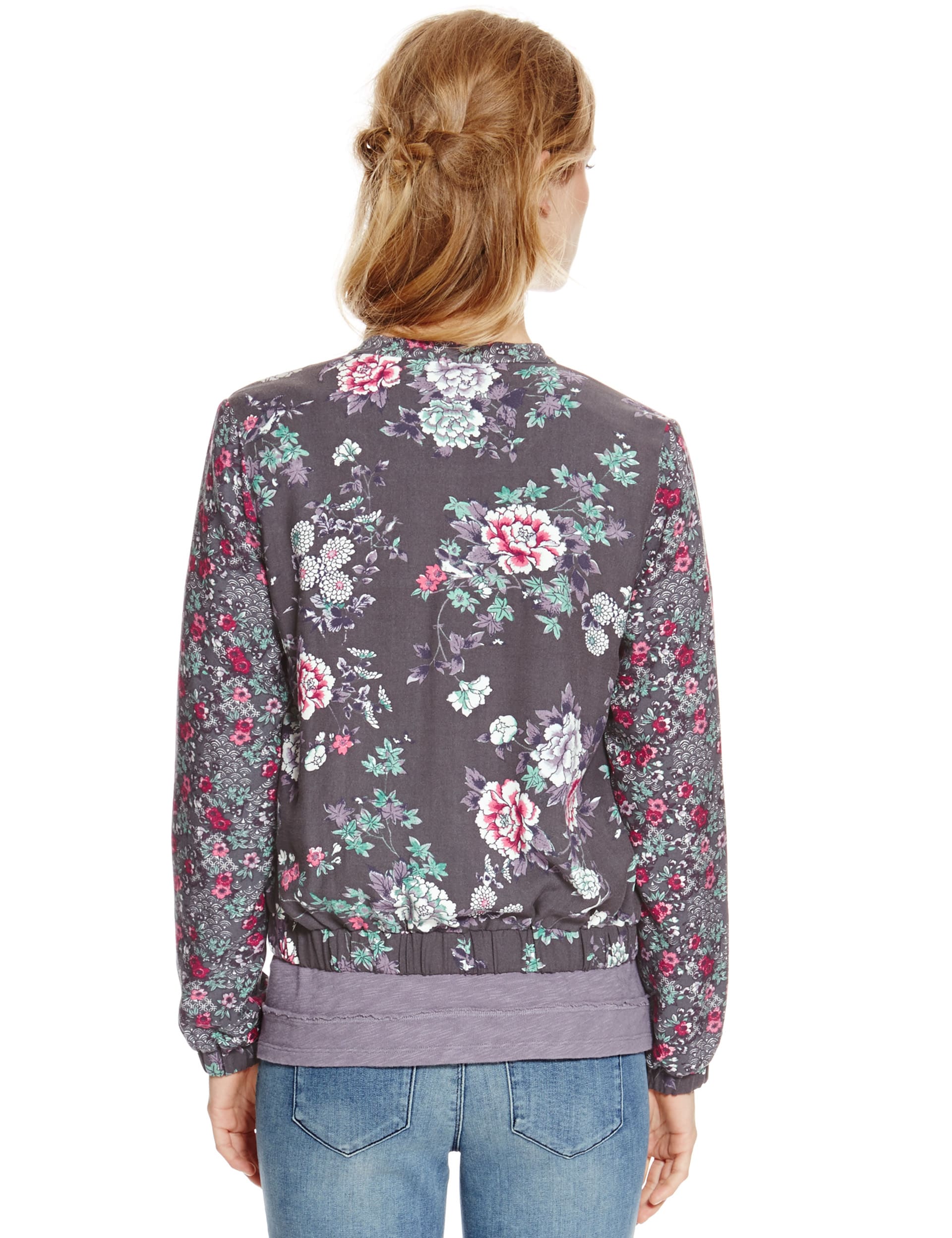 Floral Bomber Jacket Image 2 of 4