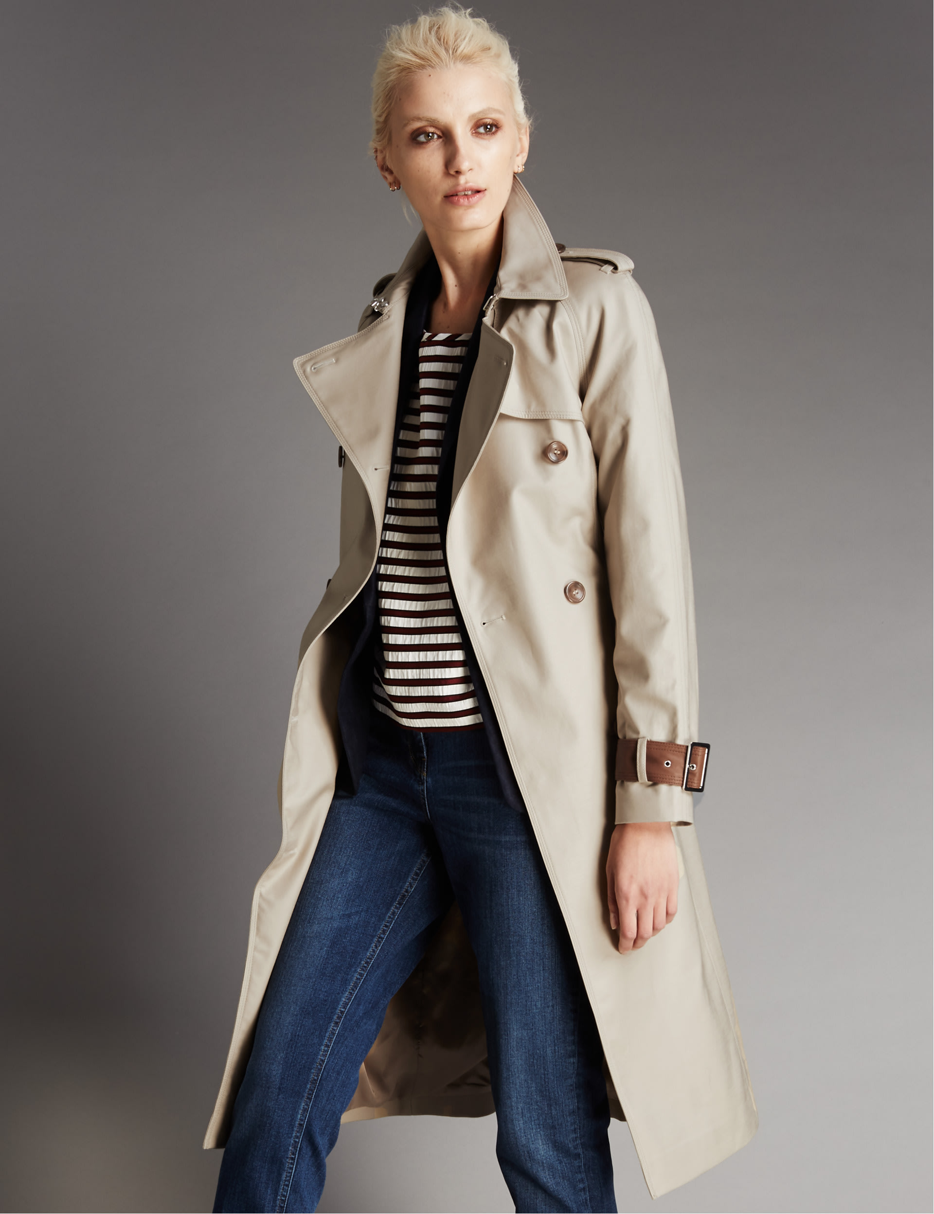 M&s autograph trench coat store