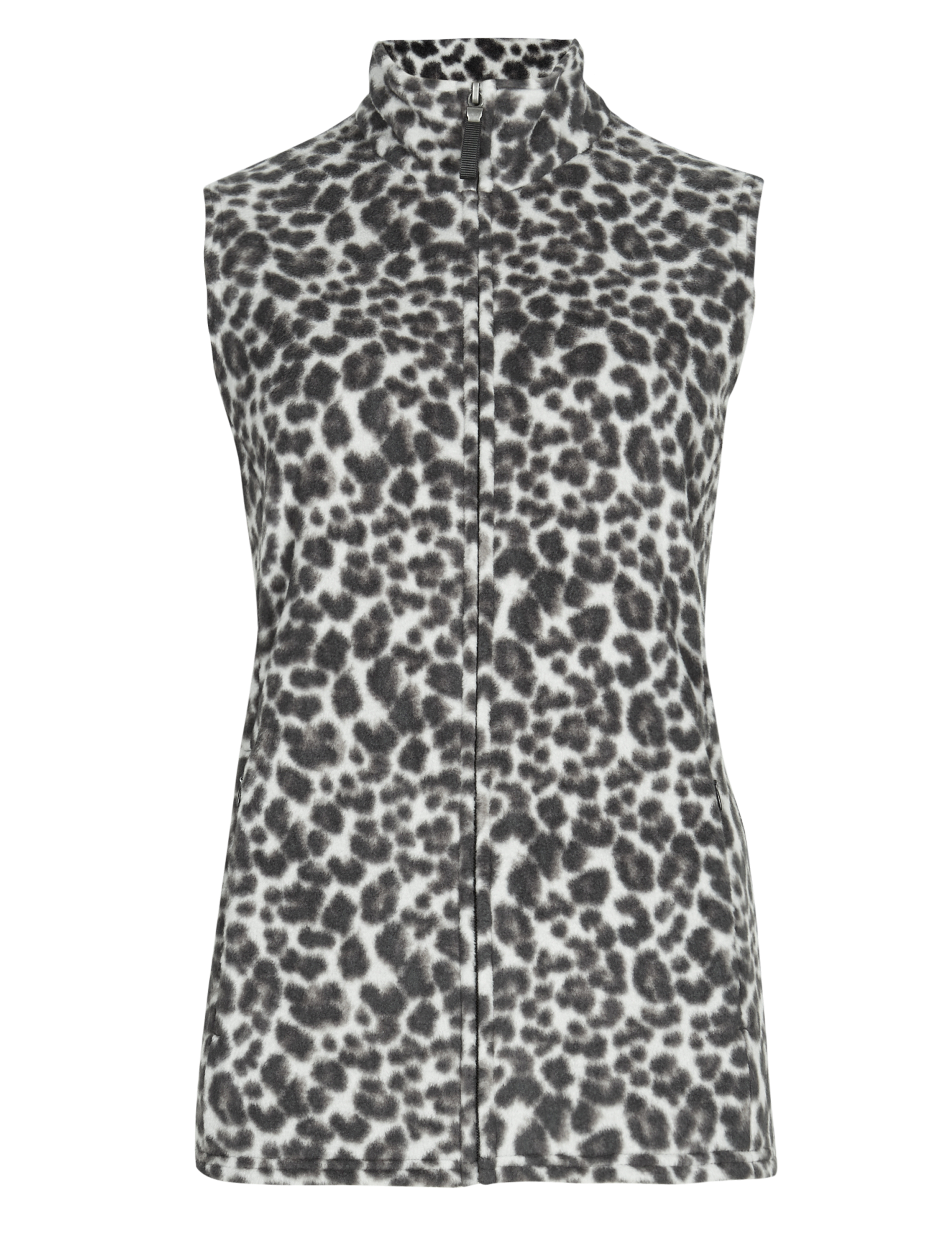 Anti Bobble Animal Print Fleece Gilet Image 2 of 4