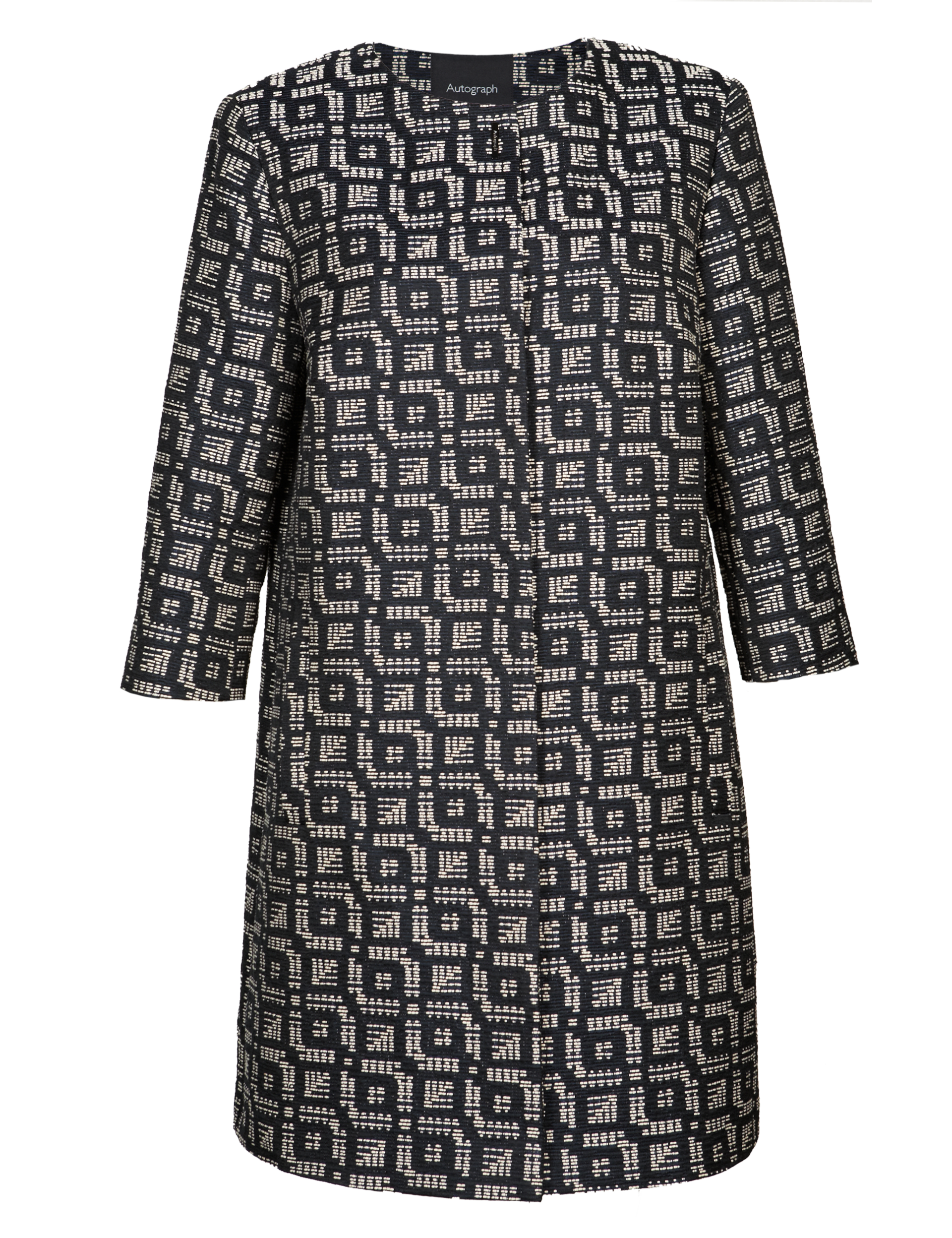 Textured Duster Coat Image 2 of 8