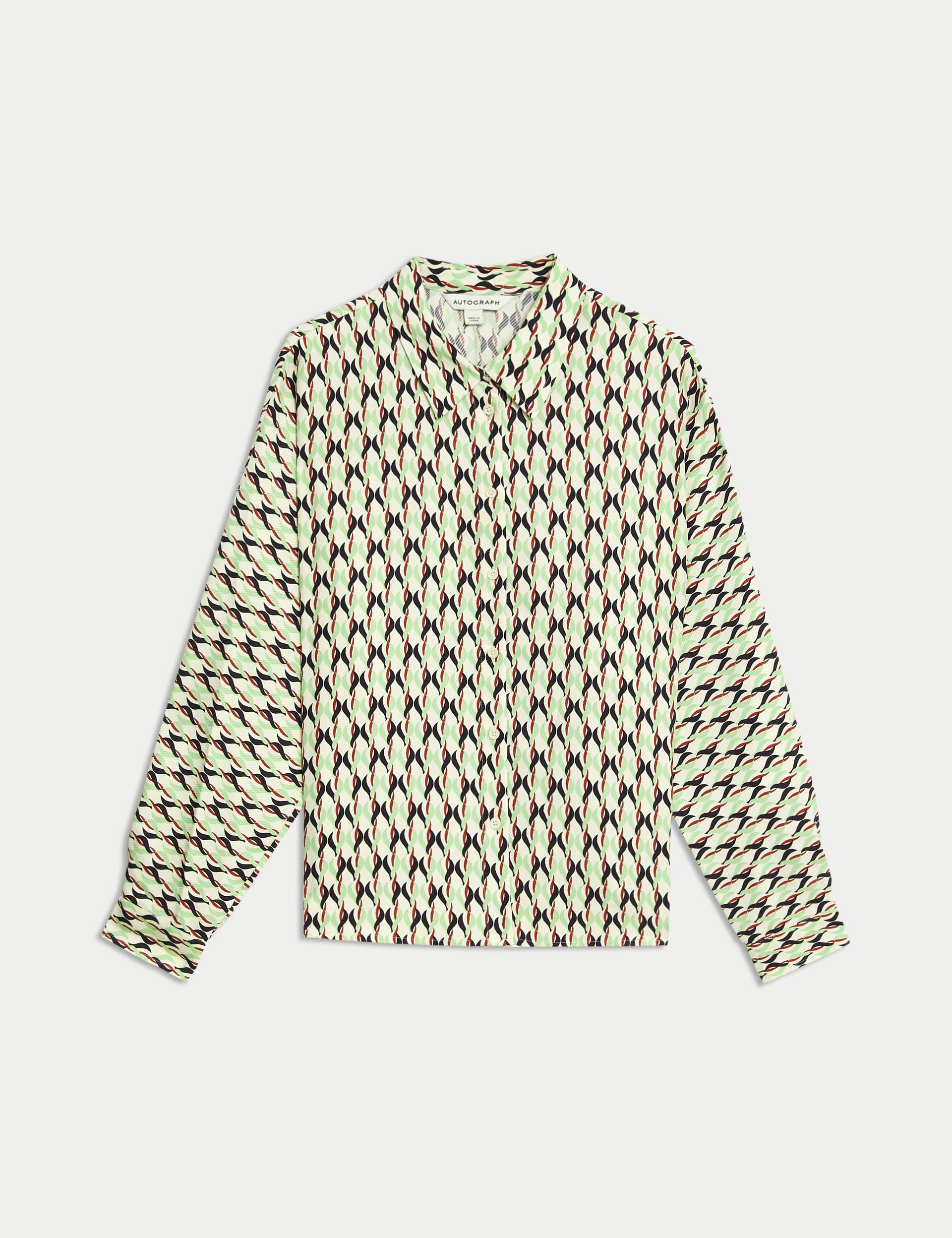 Printed Collared Shirt