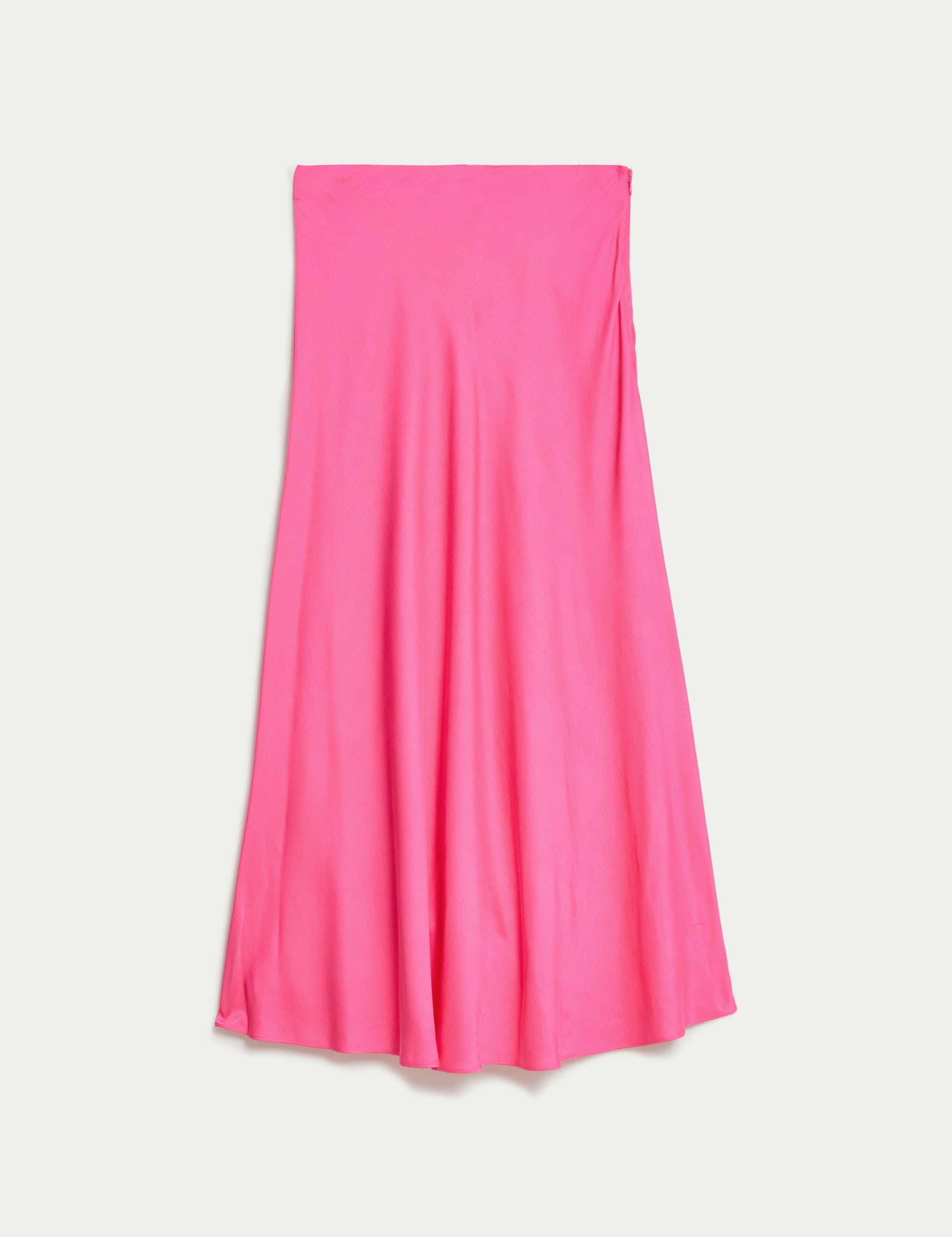 Satin Midaxi Slip Skirt