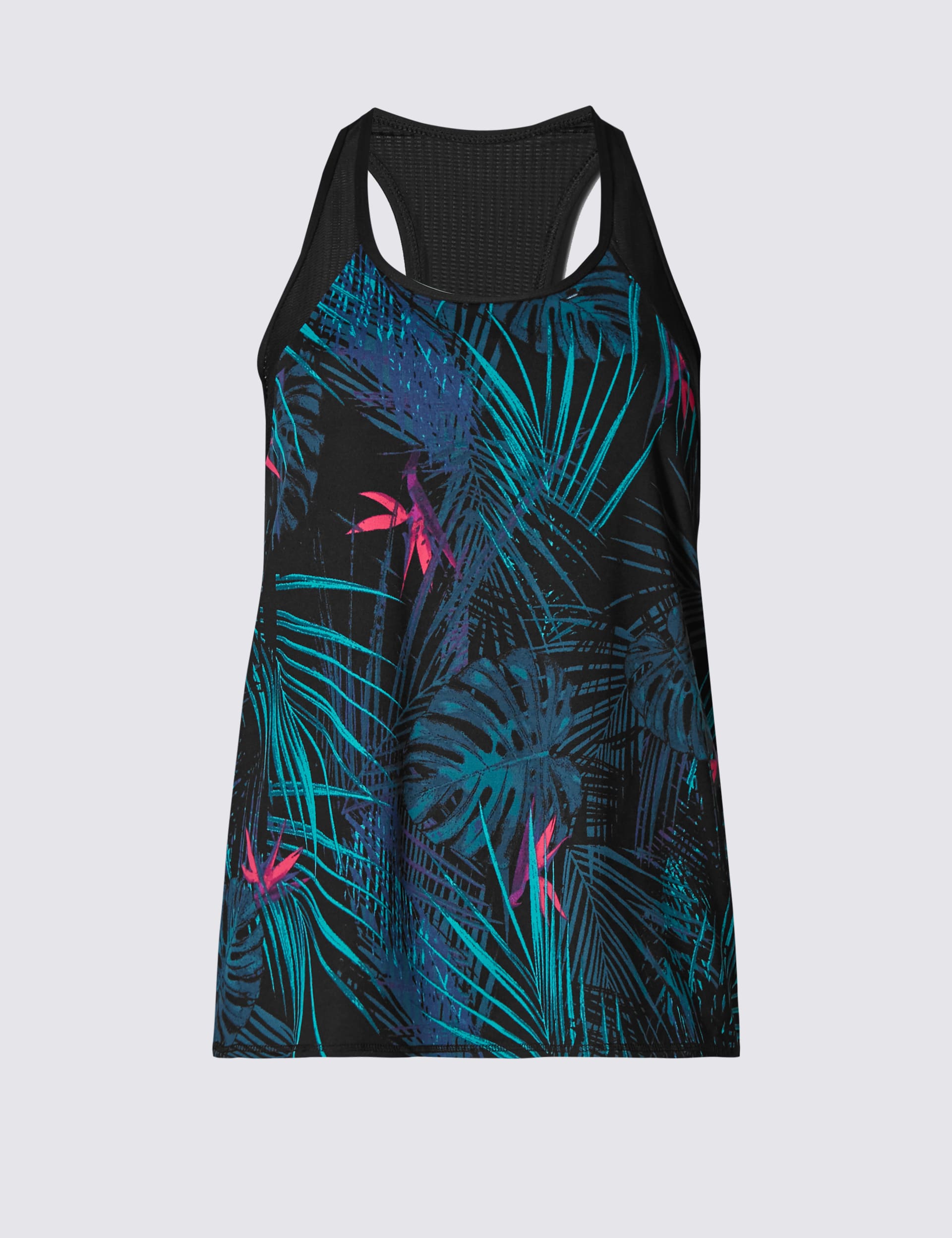 Tropical Print Vest Image 2 of 4