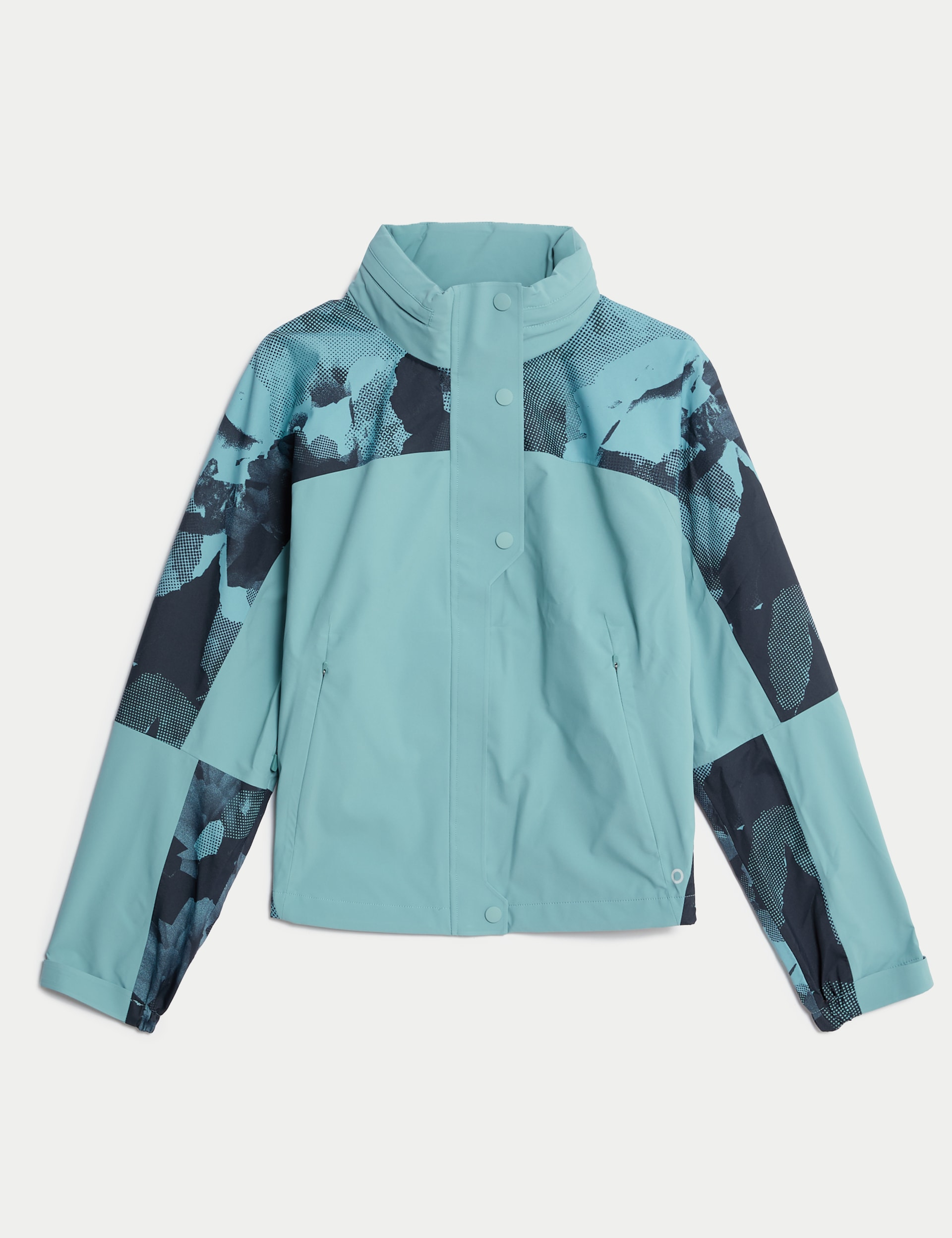 Waterproof Hooded Cropped Sports Jacket