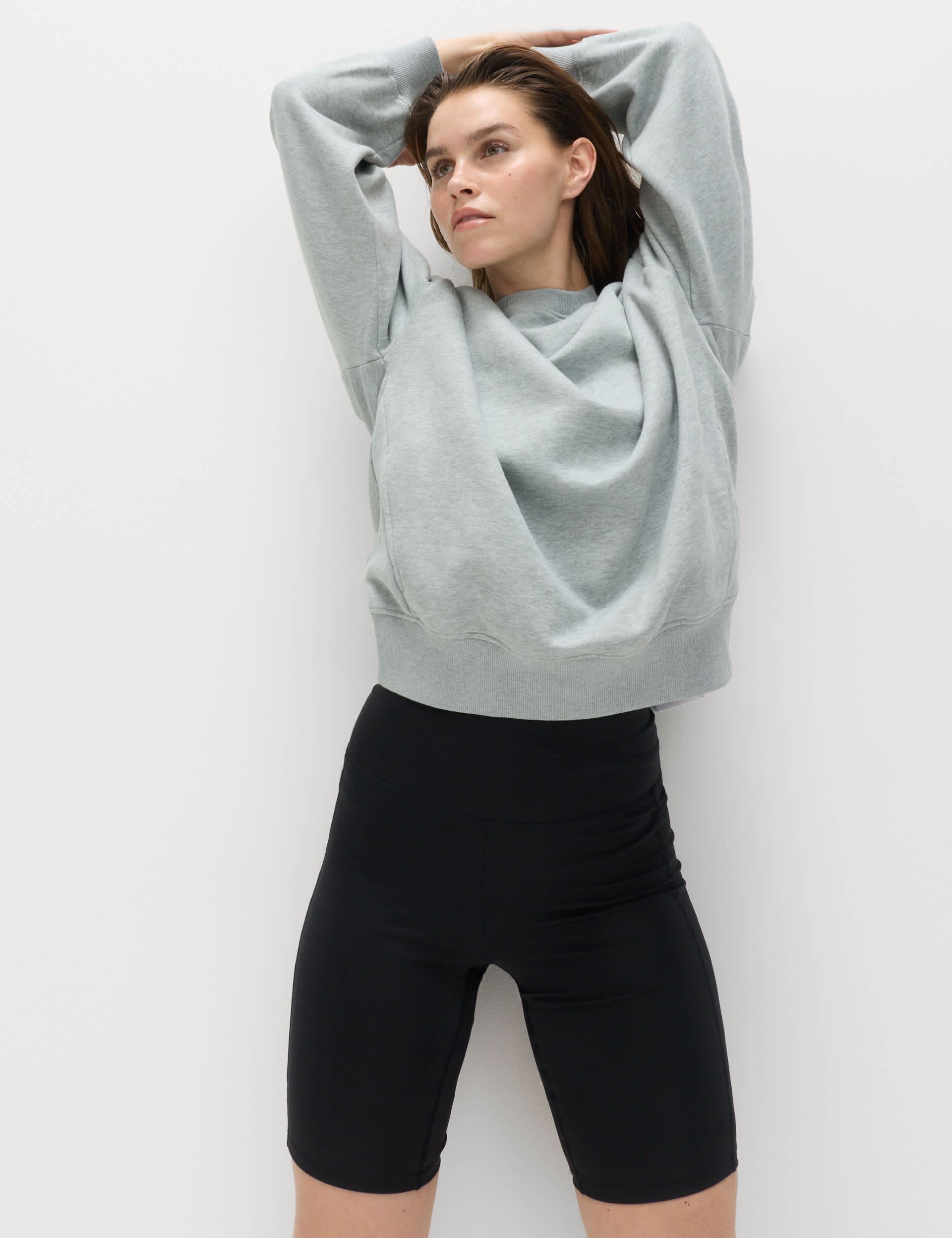 Cotton Rich Oversized Sweatshirt