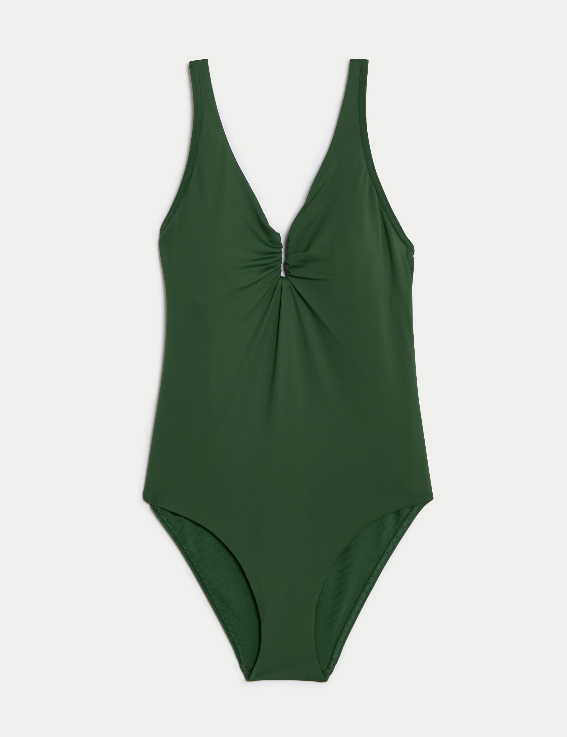 Tummy Control Padded Plunge Swimsuit