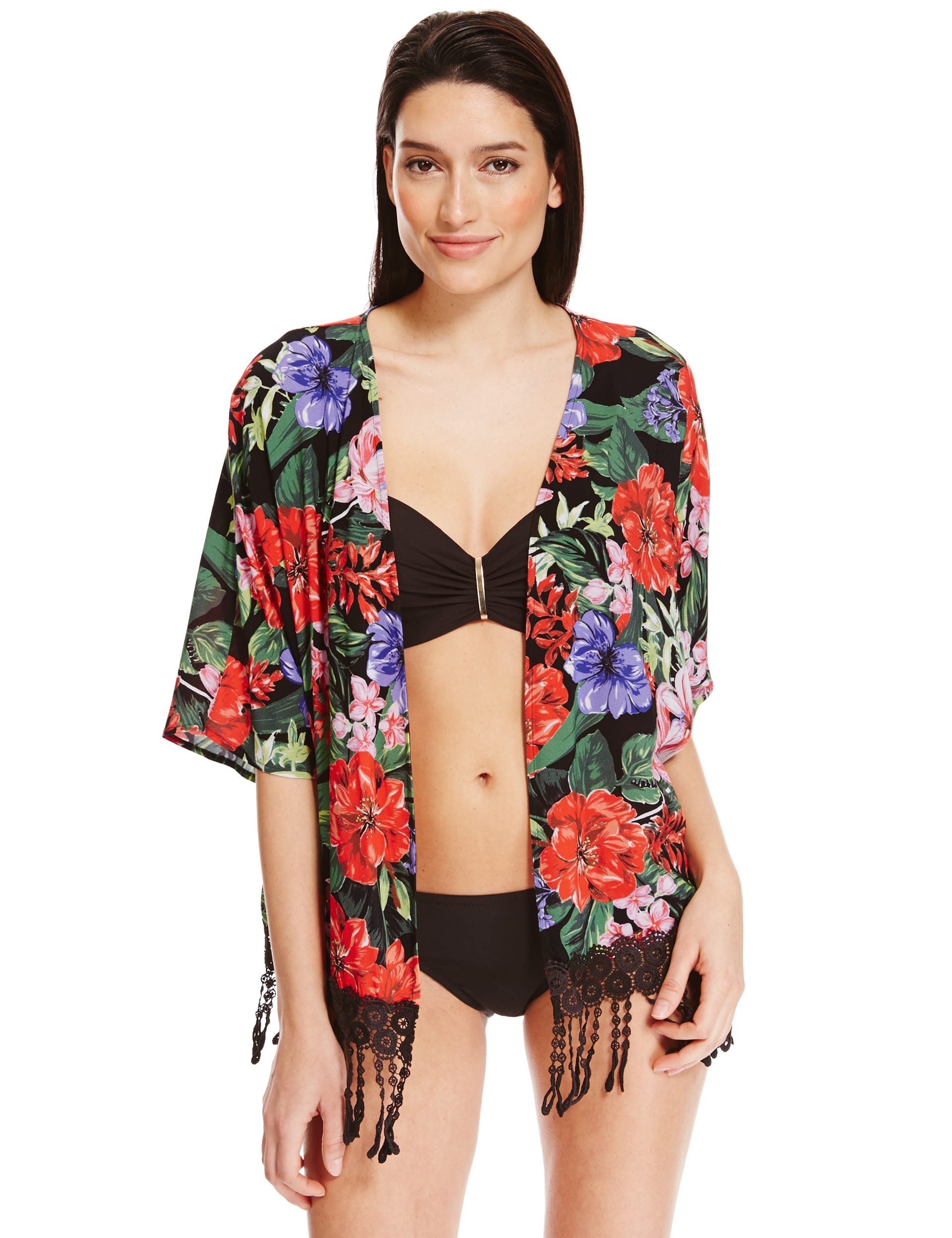 Floral Kimono Image 2 of 4