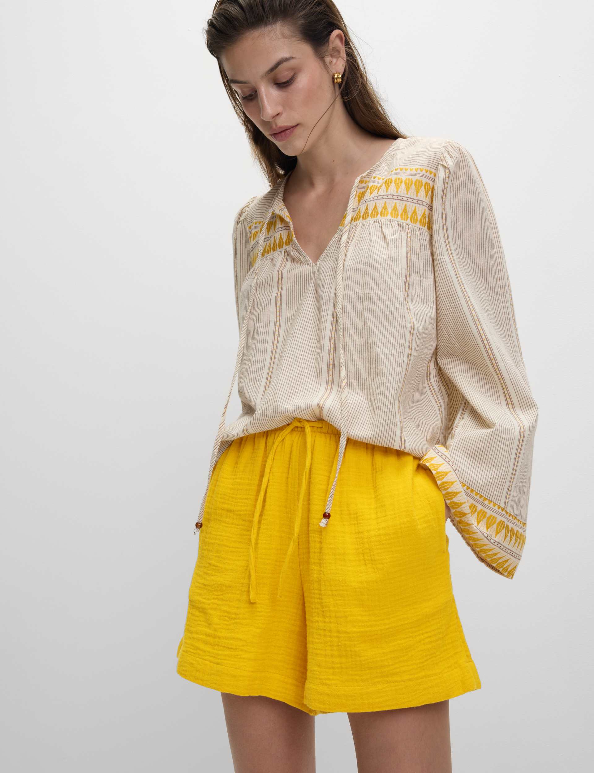 Pure Cotton Beach Shorts | M&S Collection | M&S