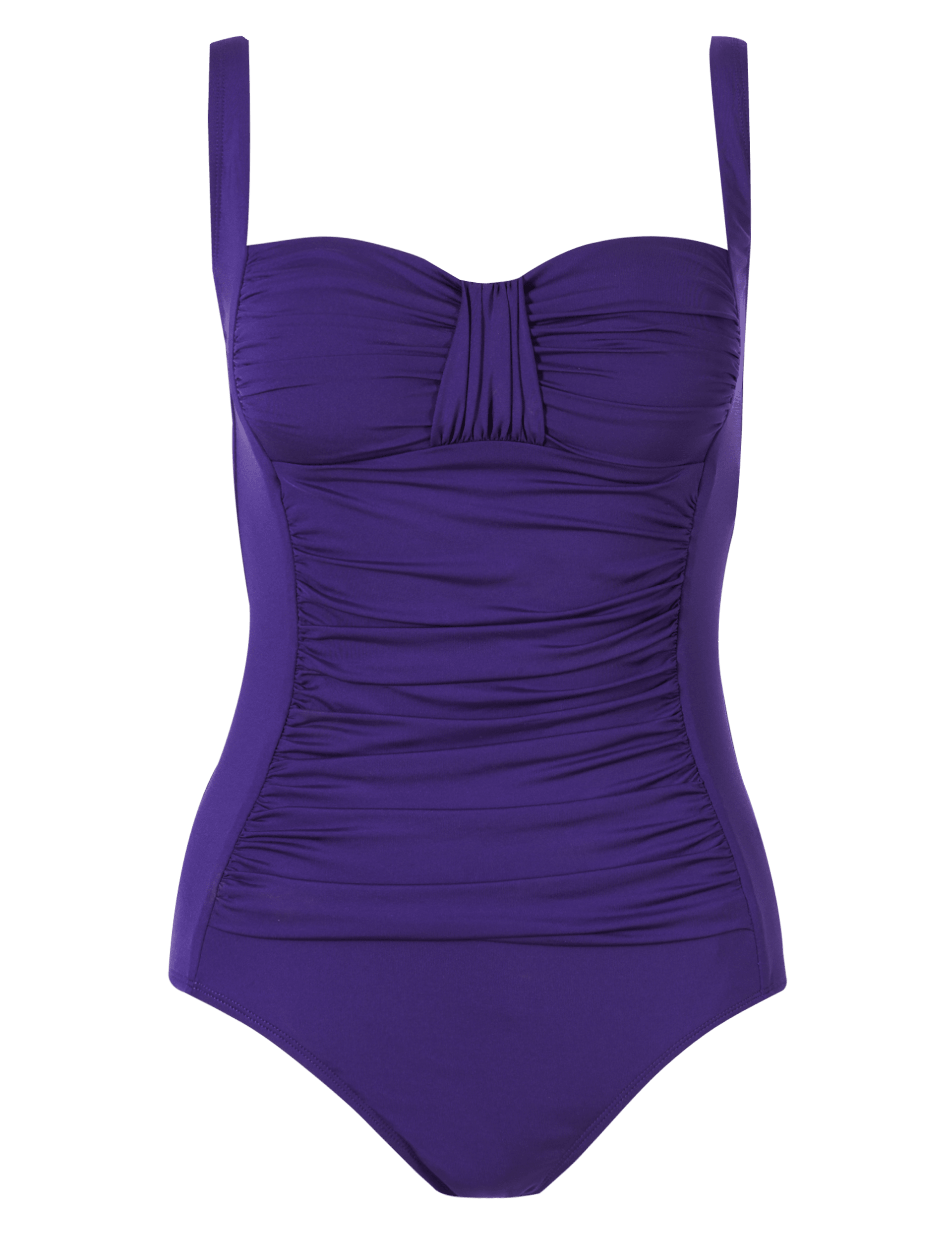 Tummy Control Ruched Swimsuit | M&S Collection | M&S