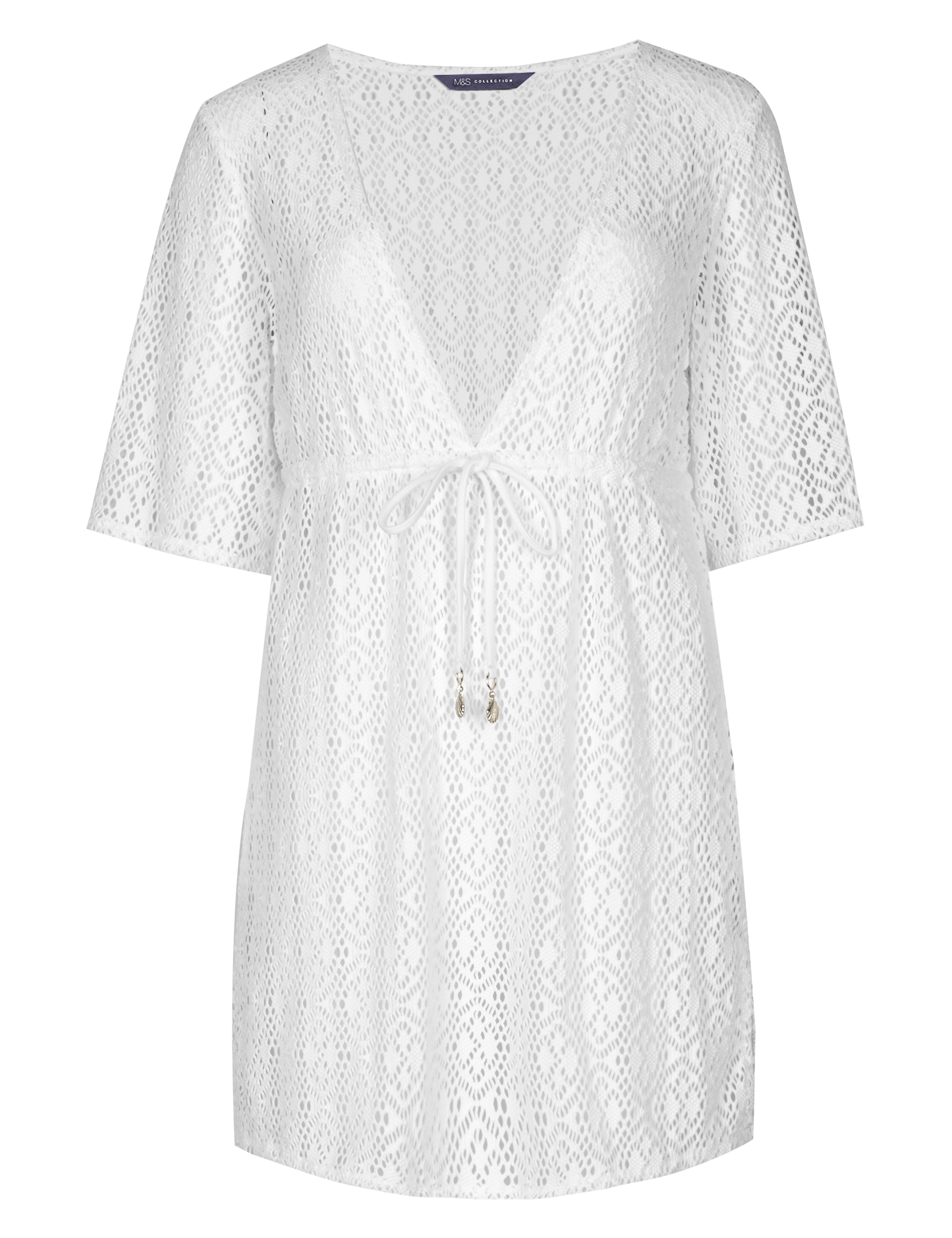 Crochet Cover-Up Kaftan Image 2 of 4