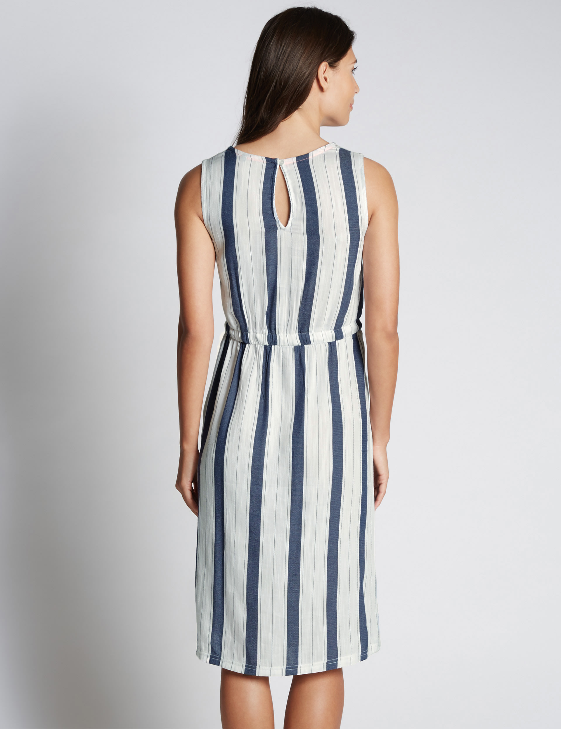 Striped  Beach Dress Image 2 of 3