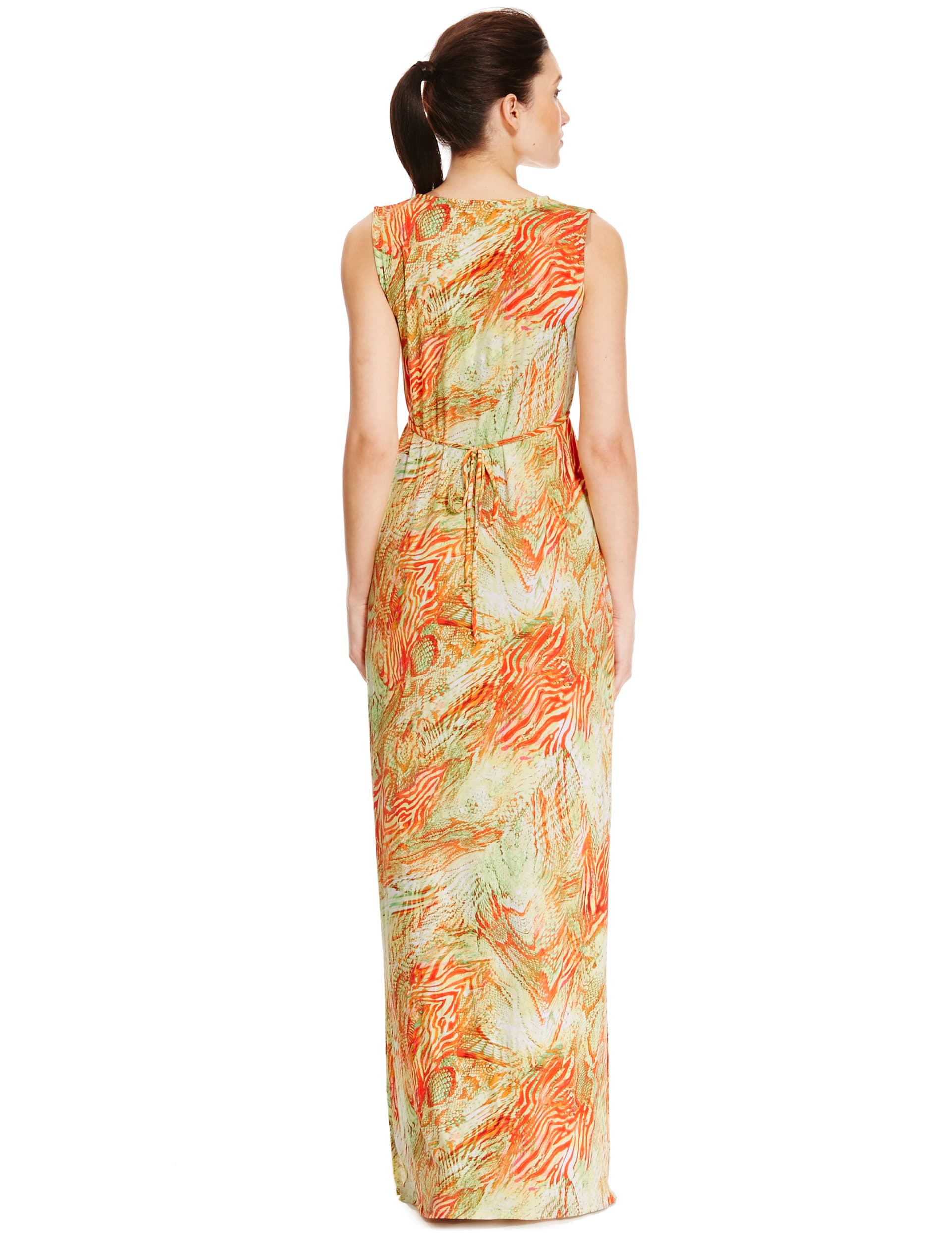 Samba Snake Print Maxi Beach Dress Image 2 of 3